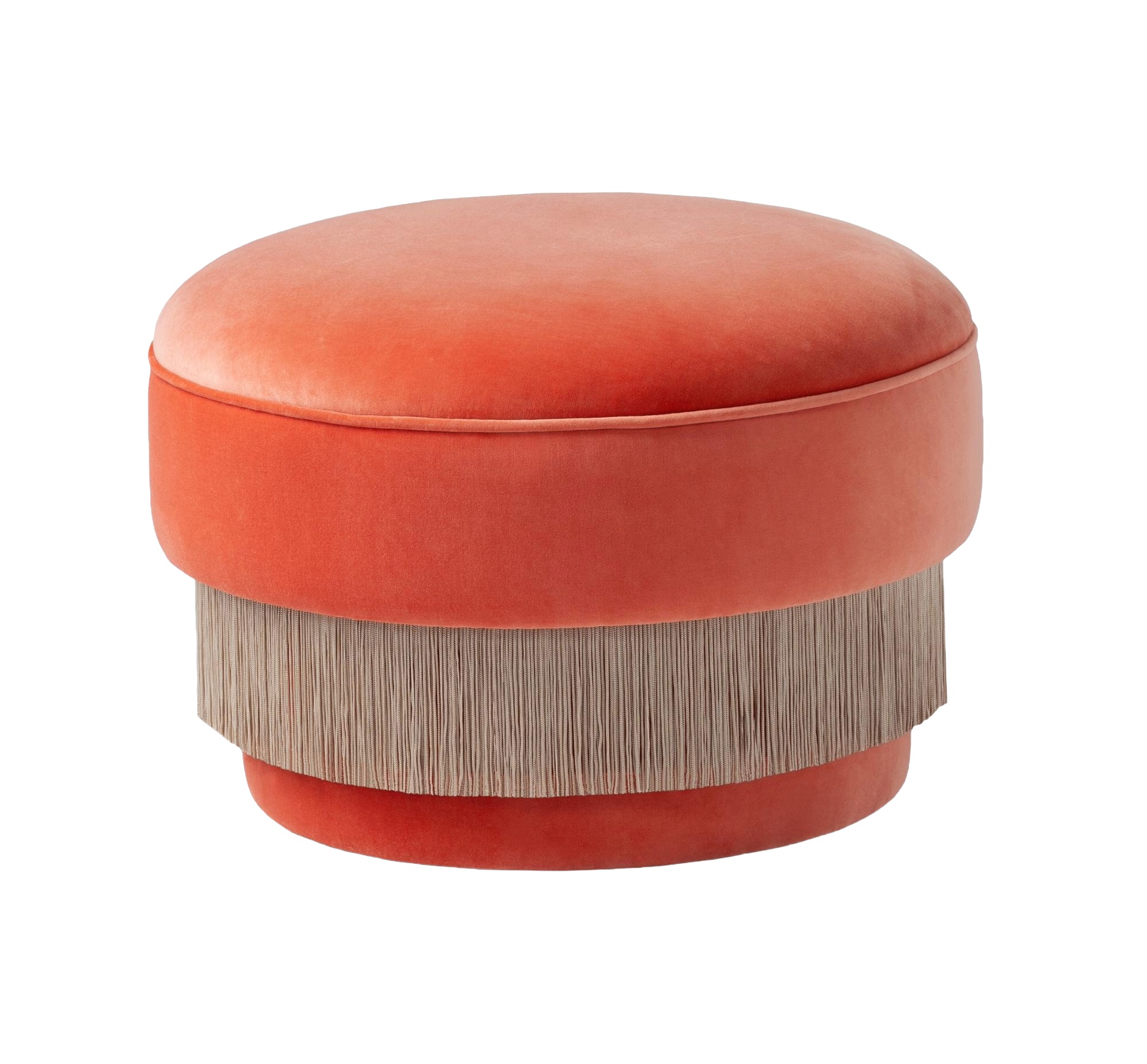 La Folie Red Pouf