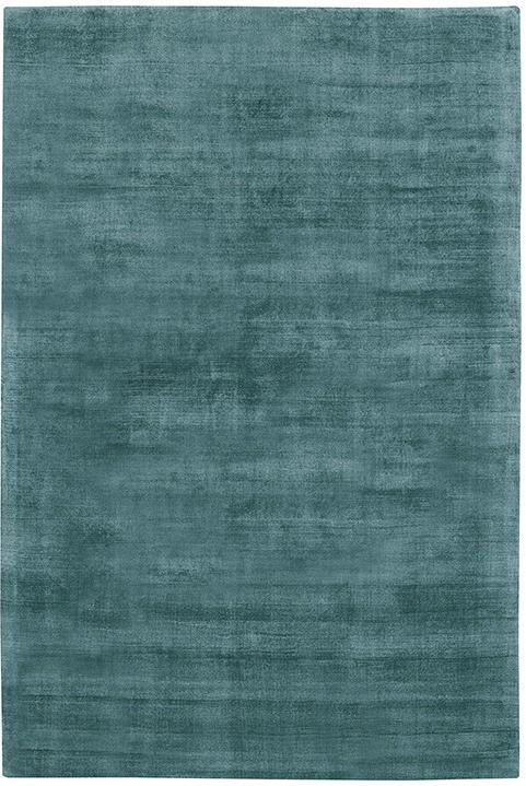 Plain / Green Indian Handwoven Rug