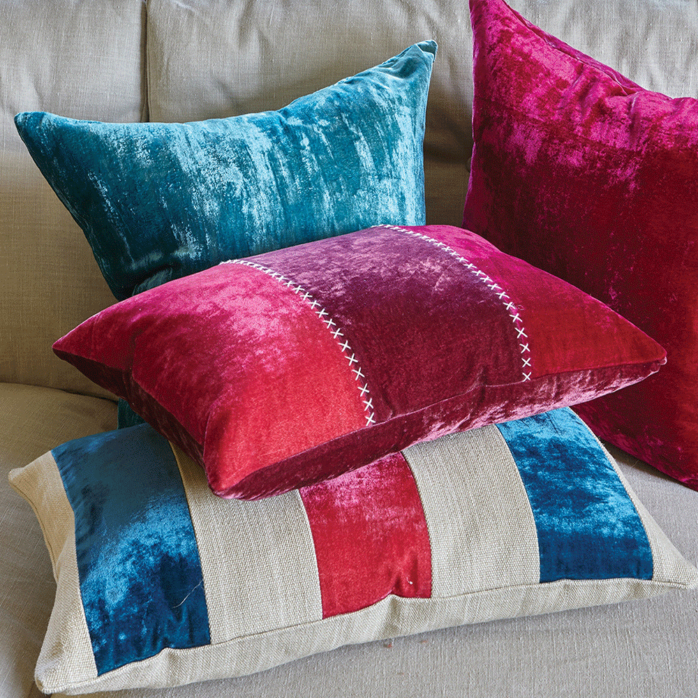 Paddy - Peacock 50 × 50 Cushion