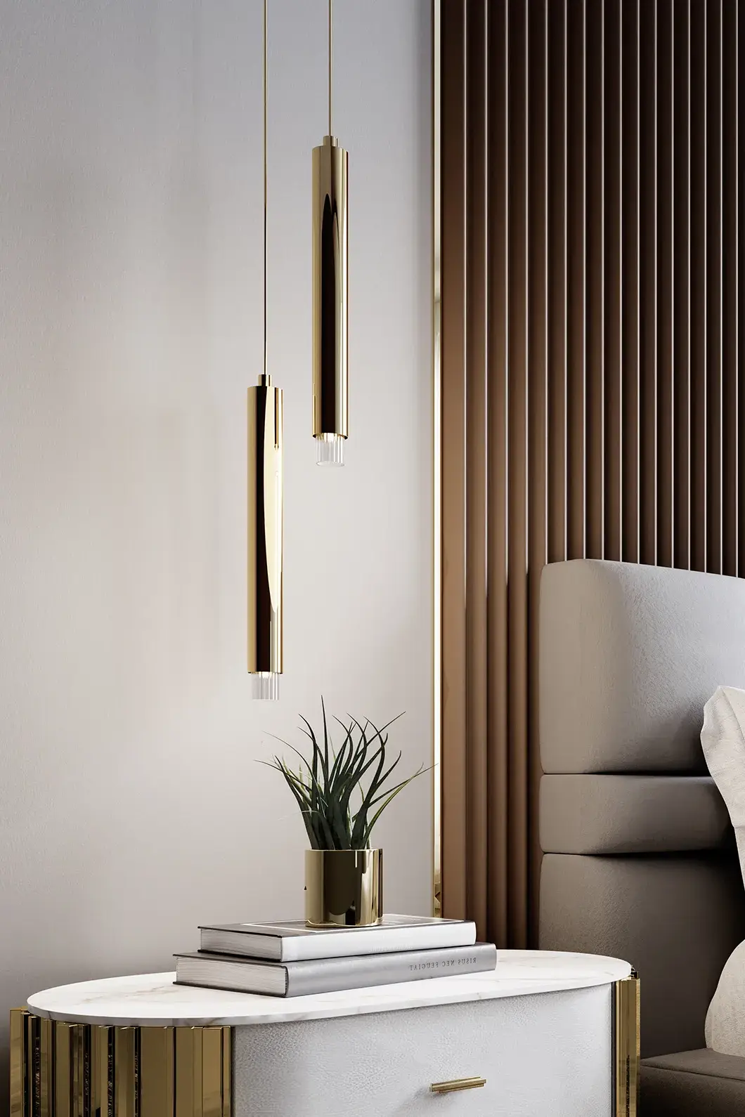 Waterfall Compact Pendant Lamp - 1