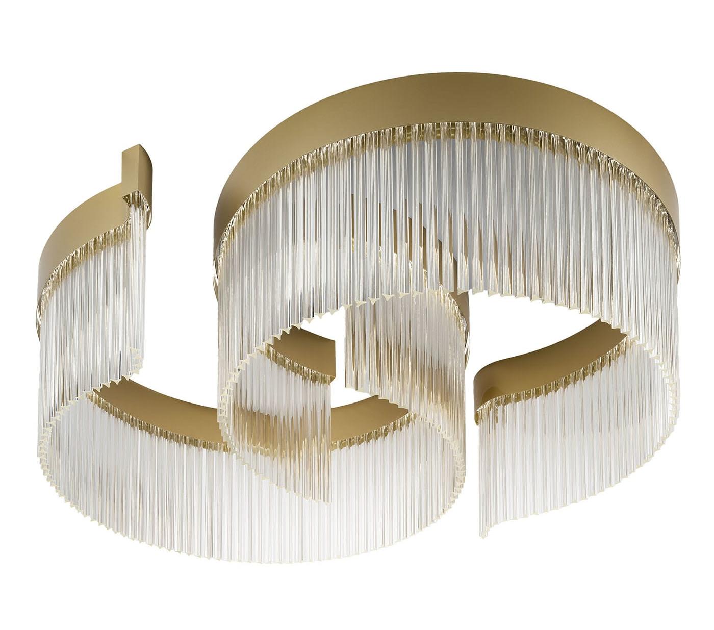 Mezza Luna Sculptural Chandelier