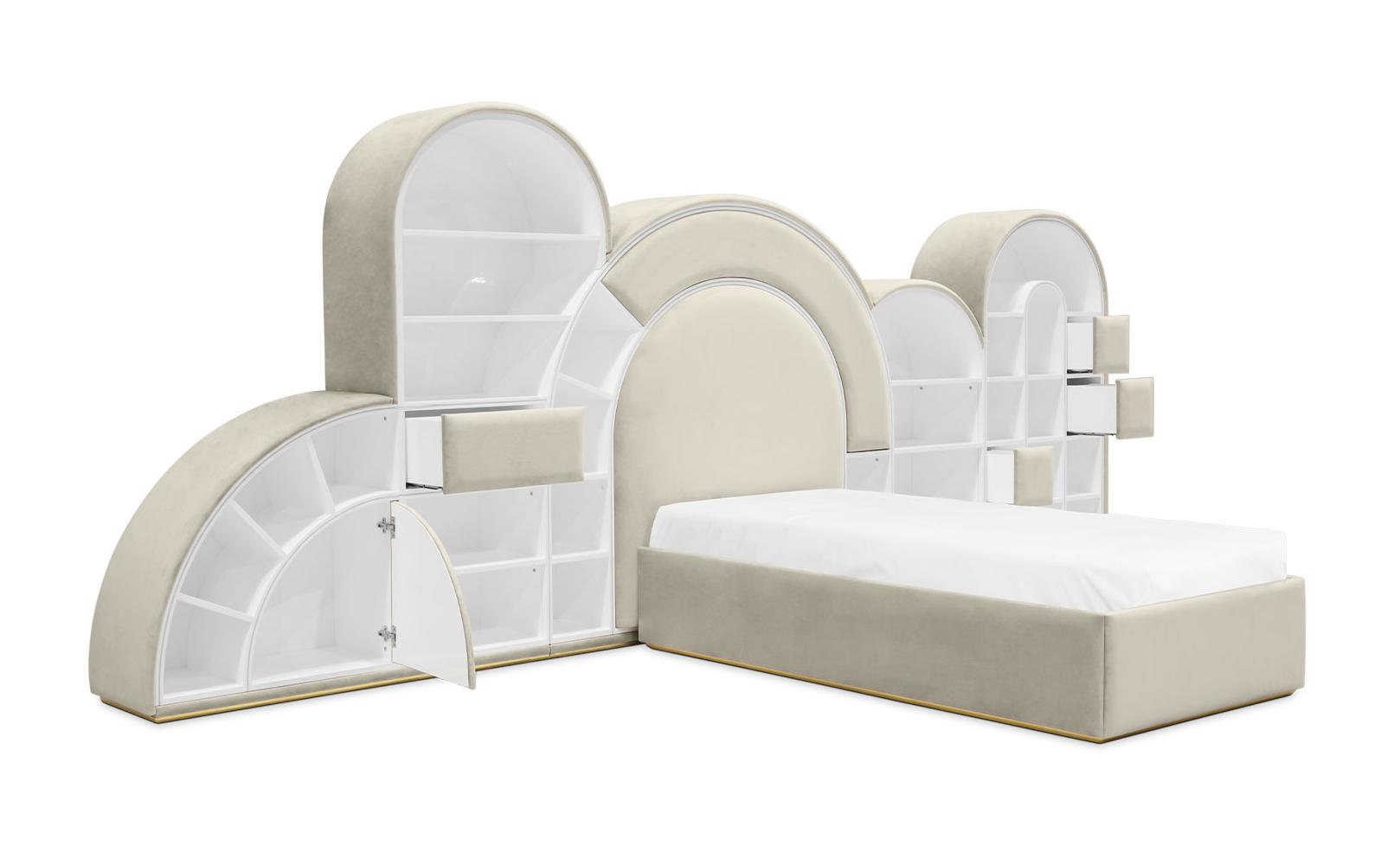 Candy Pop Bed Cream Bed
