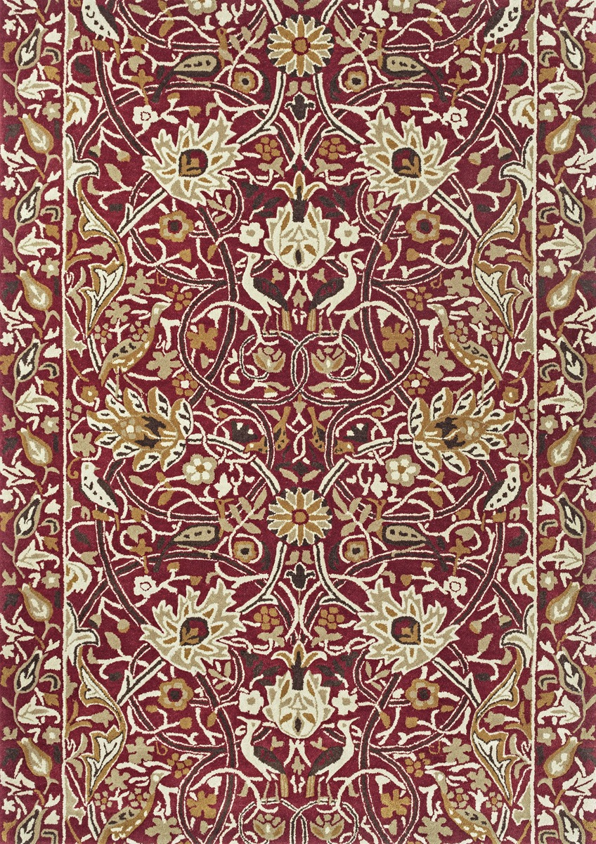 Bullerswood Red / Gold 127300 Rug