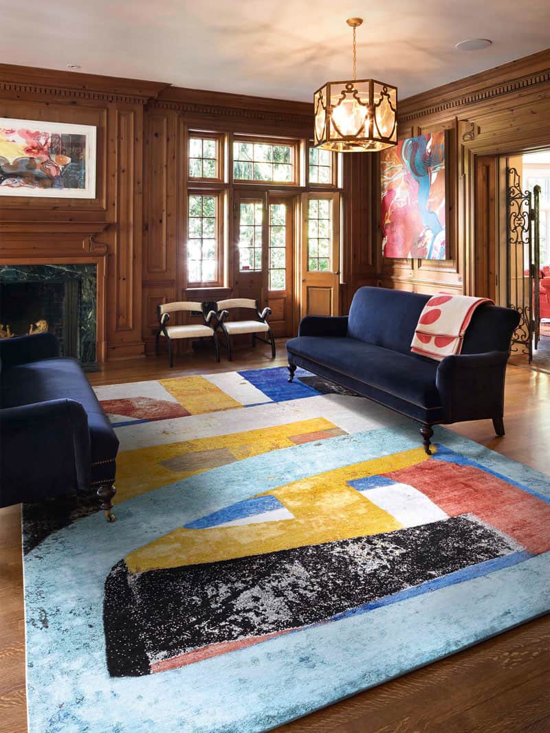 Soft Hand-Woven Rug | Size: 122 x 183 cm