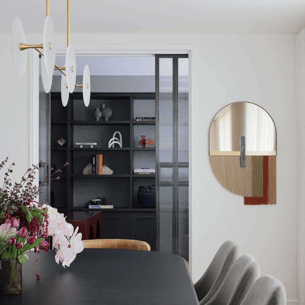 Souk Red Decorative Mirror