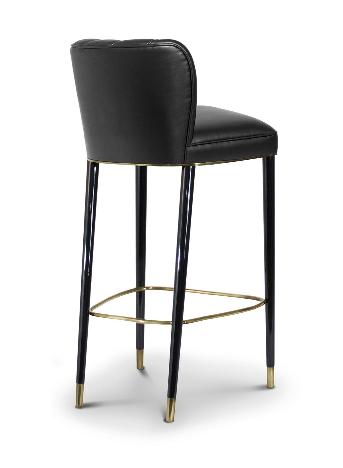 Premium Black Bar Chair