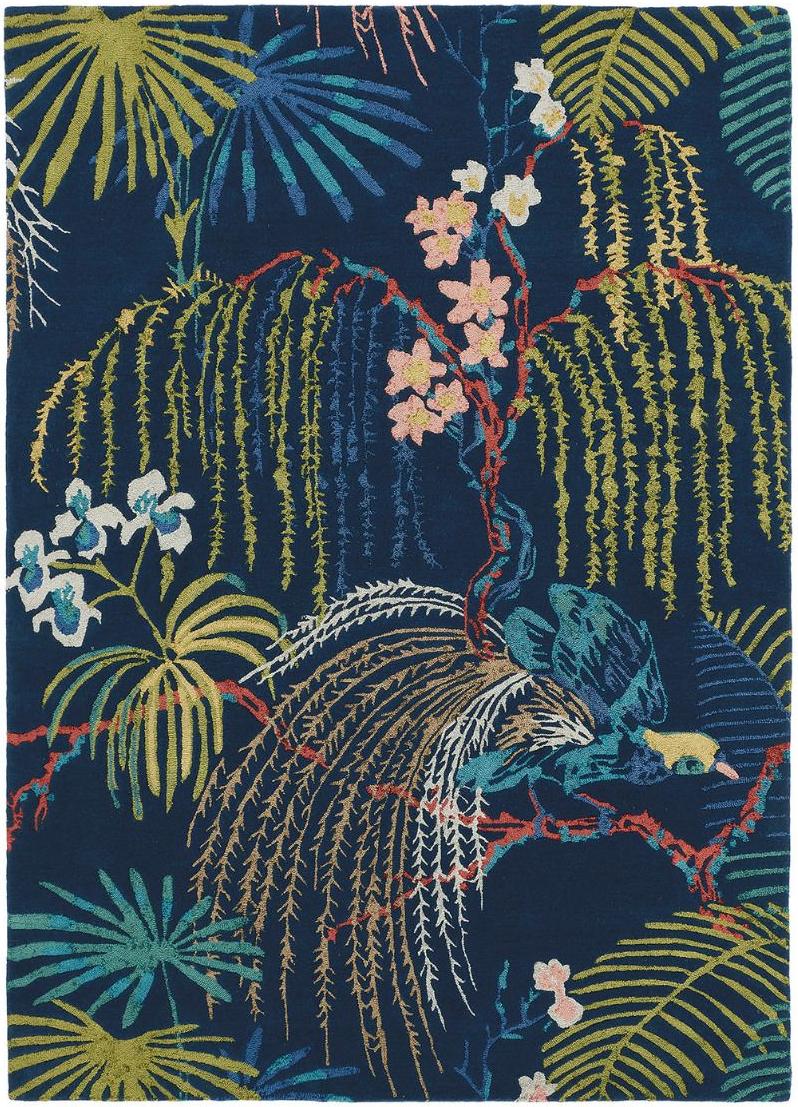 Rainforest Tropical Night 50708 Rug