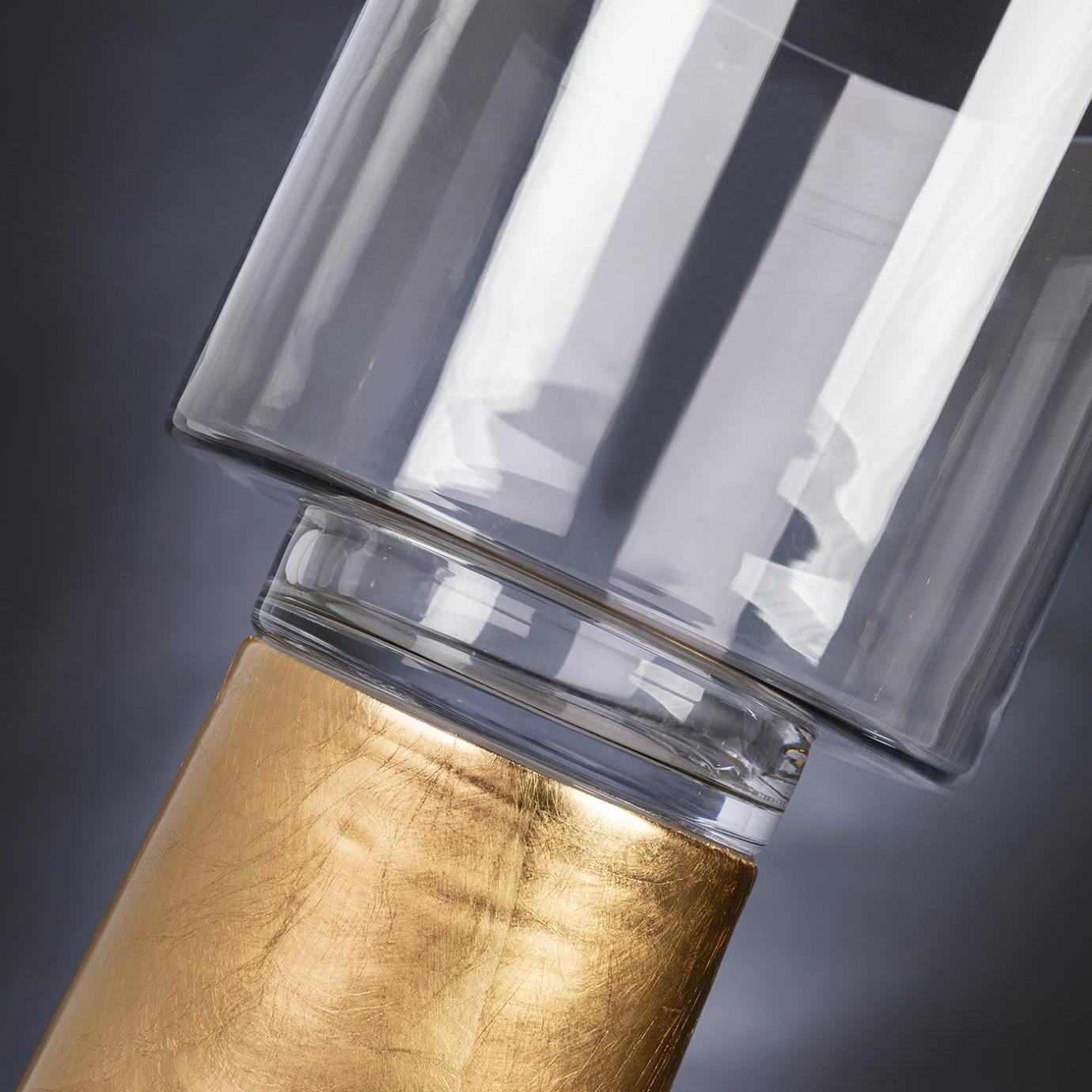 Gold Single Candle Holder