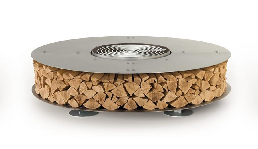 Zero Steel Inox Fire Pit