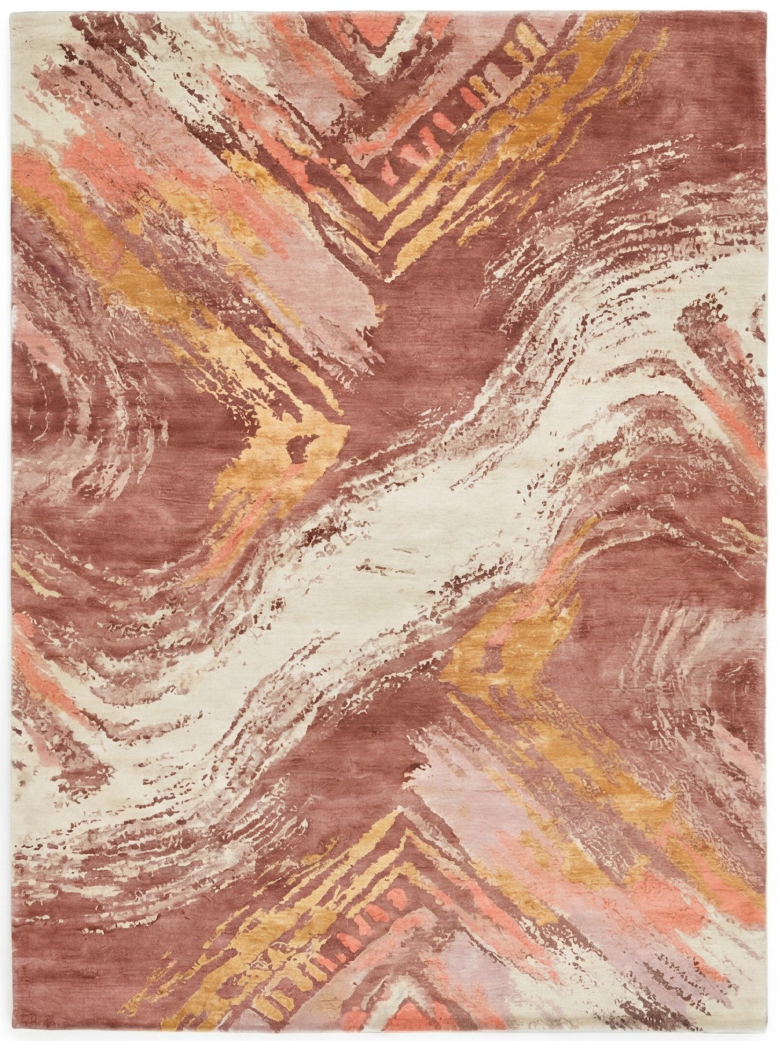 Marble Drift Rose Rug