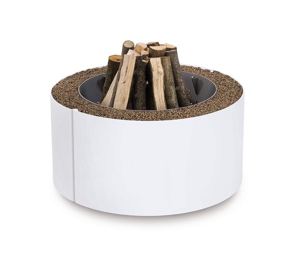 Mangiafuoco White Fire Pit