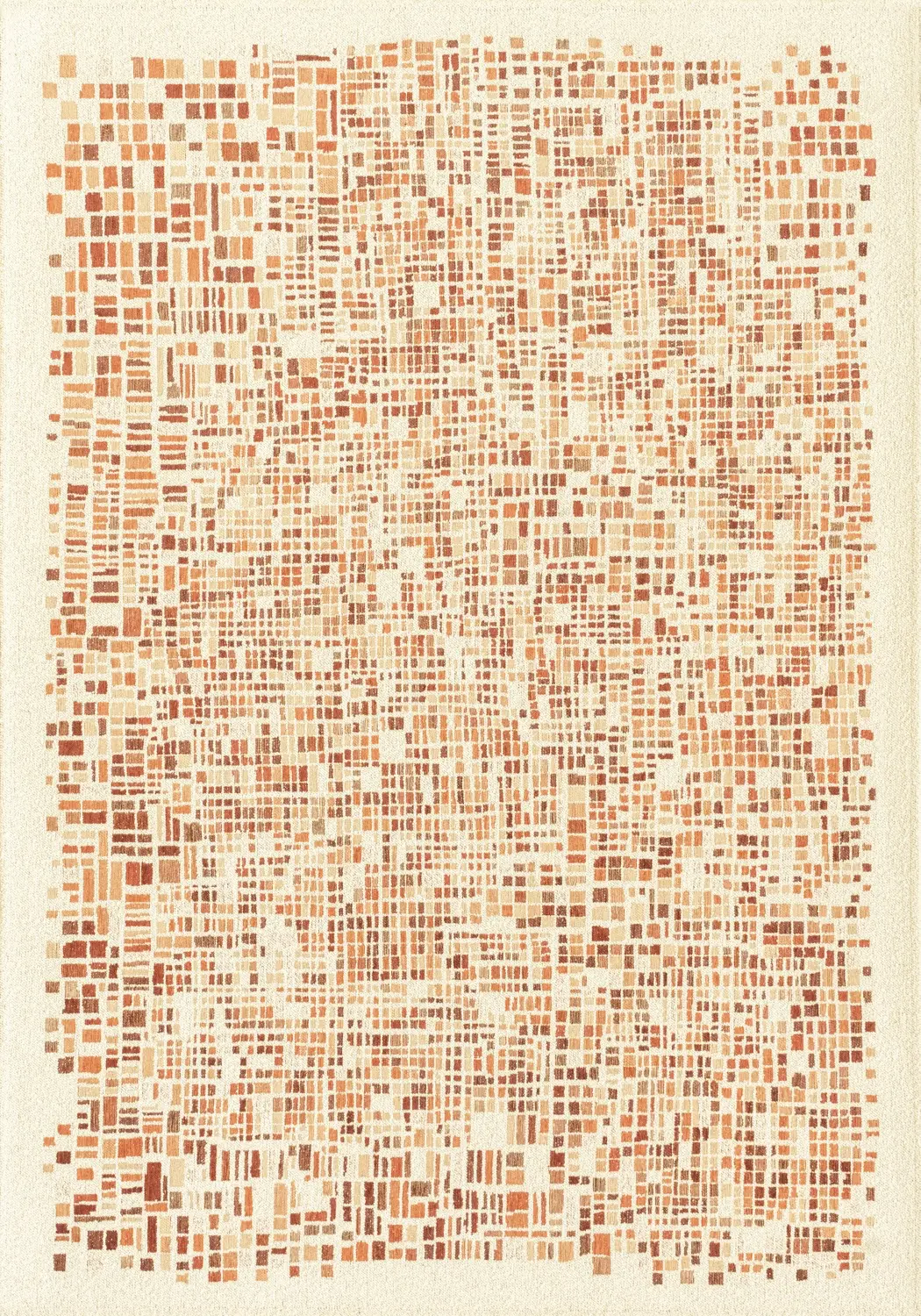 Cubik Pumpkin Rug