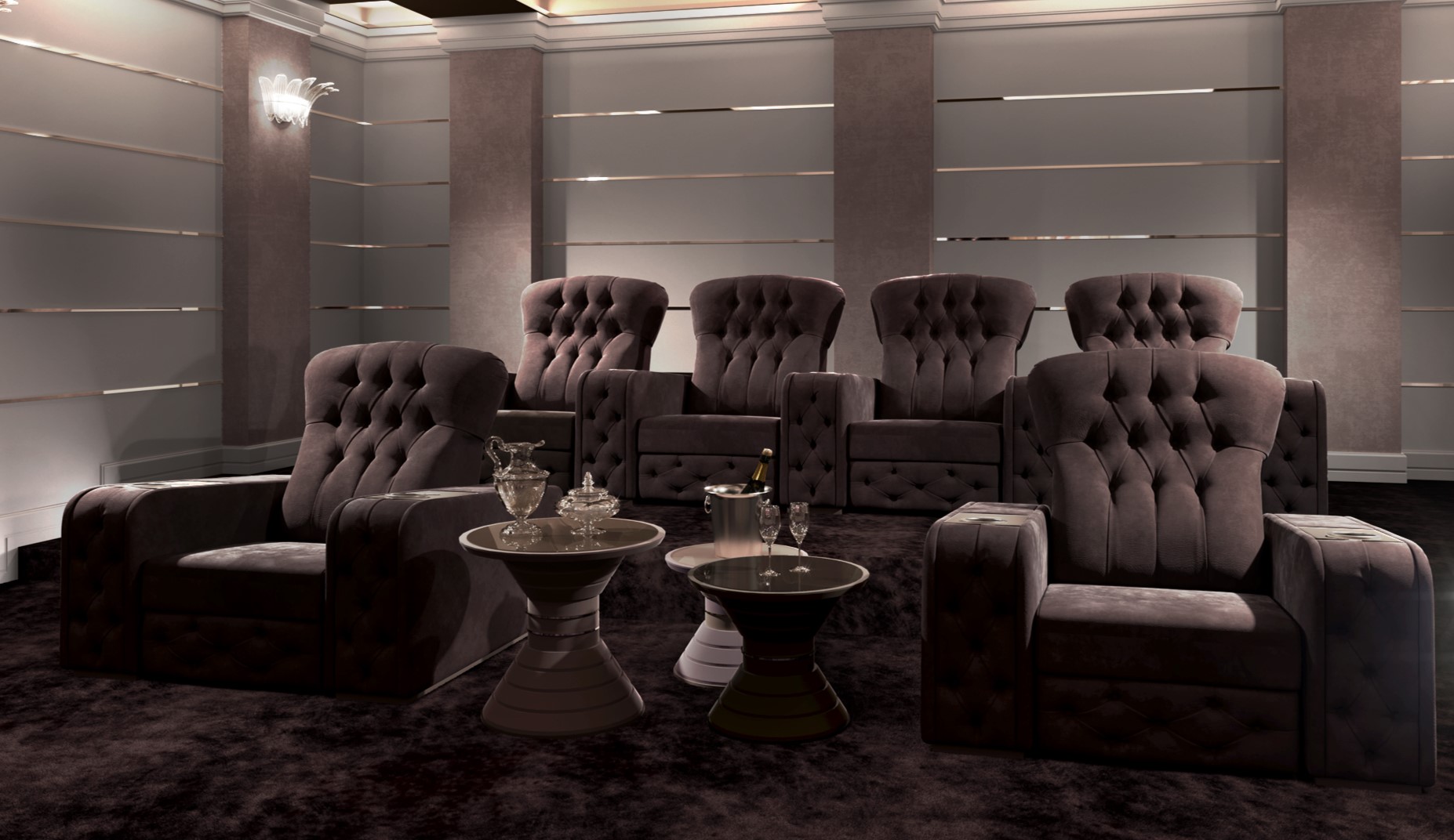 Chest Home Cinema Seating