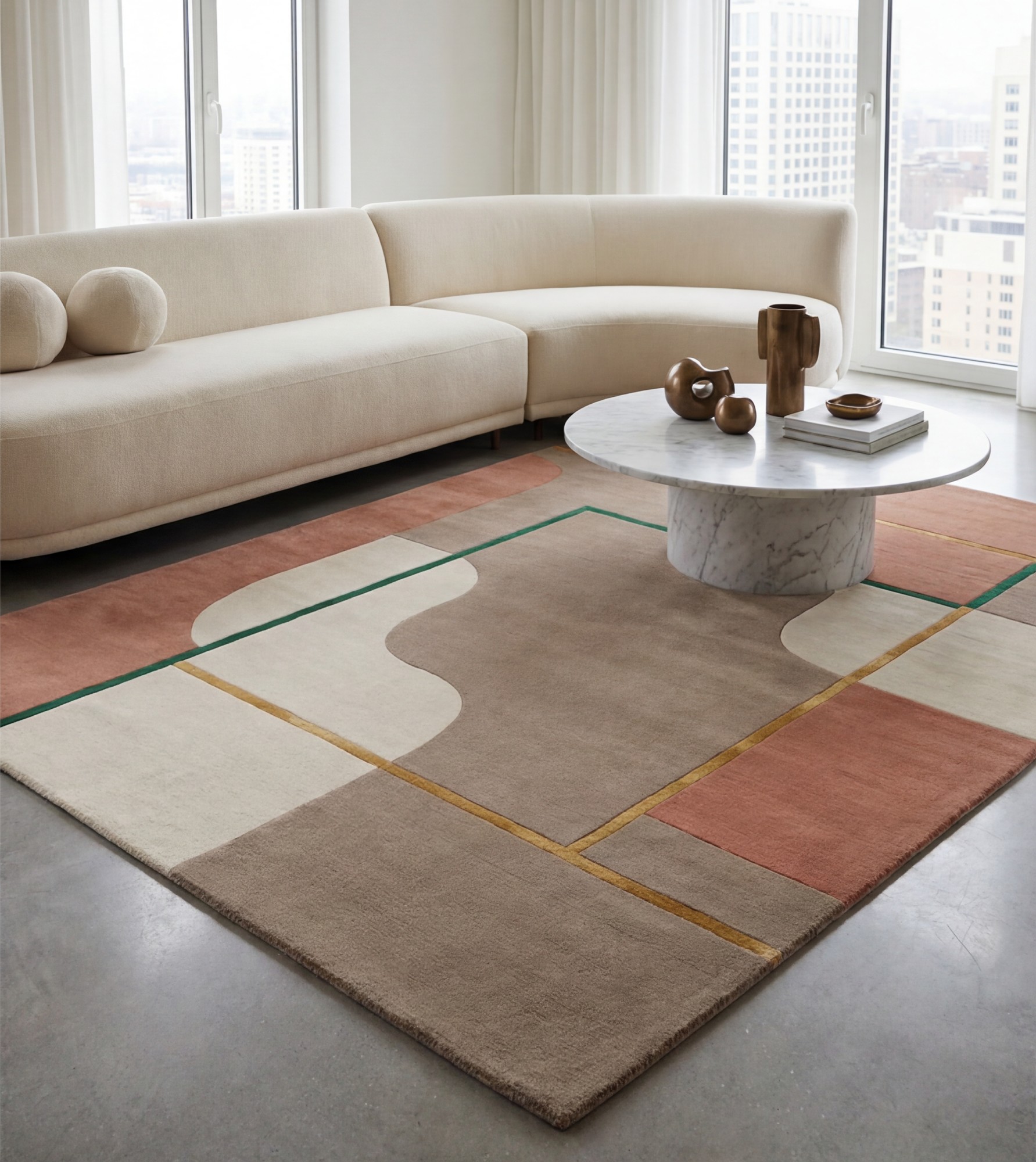 Framed Terrain Rug