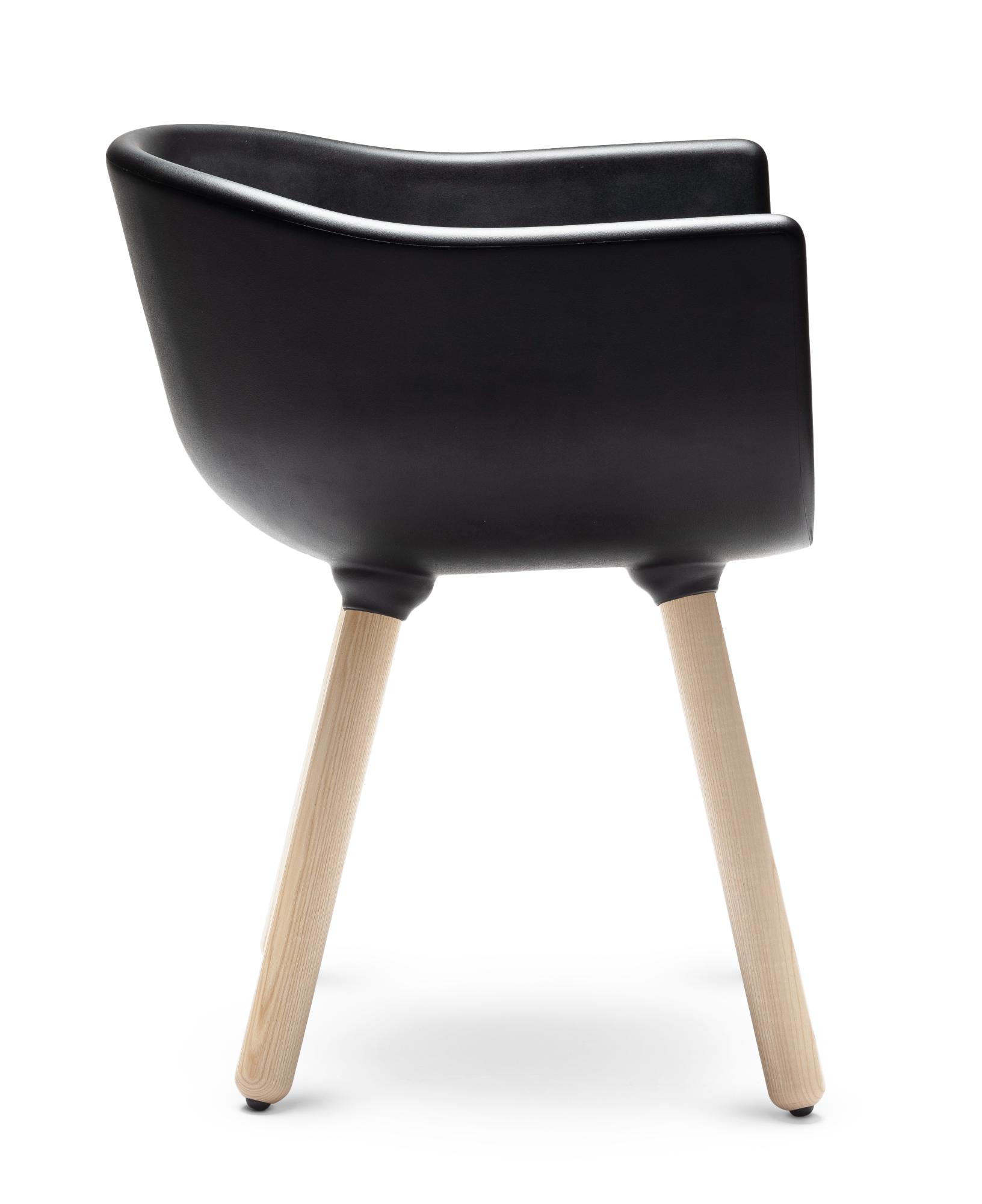 Tulip Black Chair