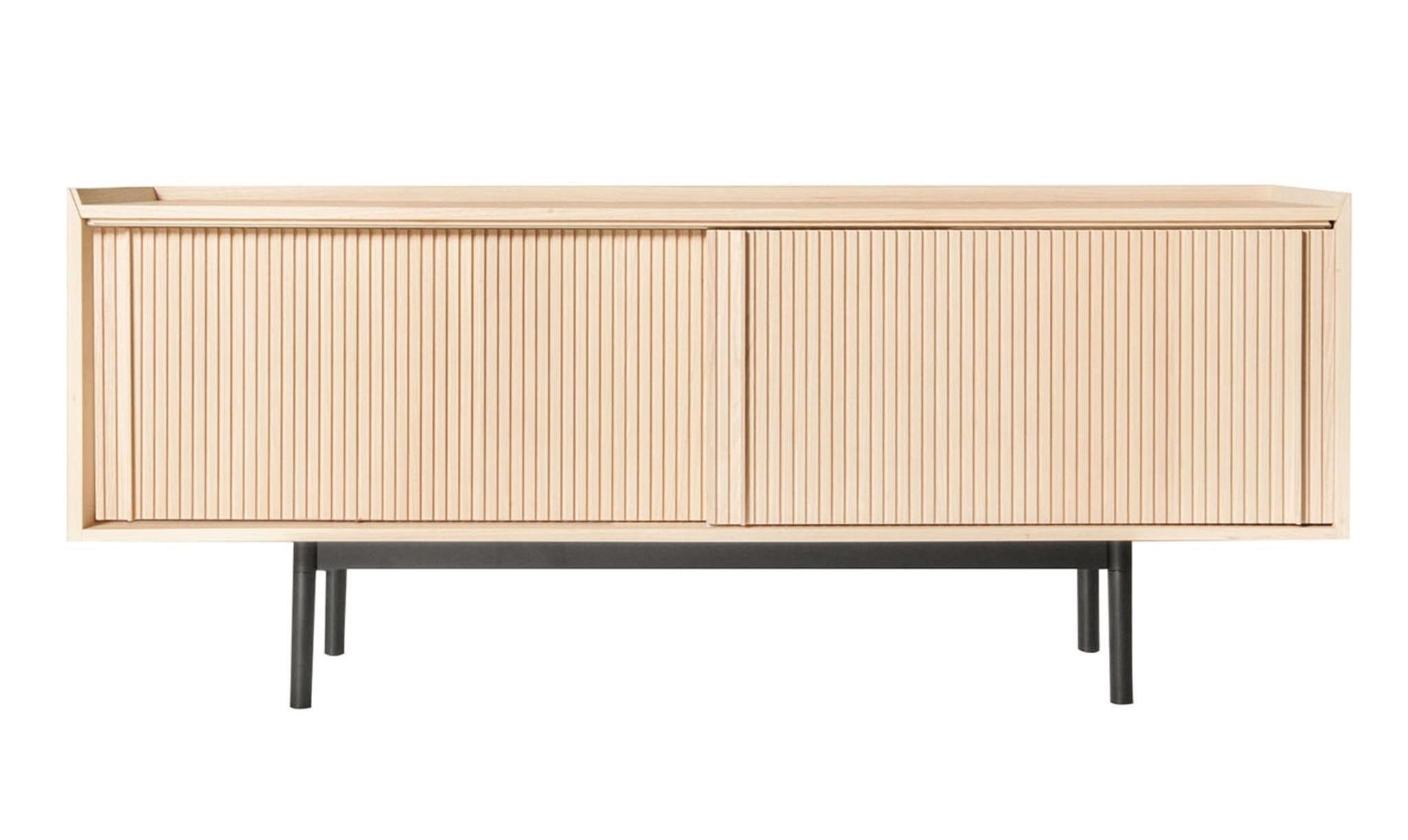 Sipario Low Bespoke Natural 2-Doors Sideboard
