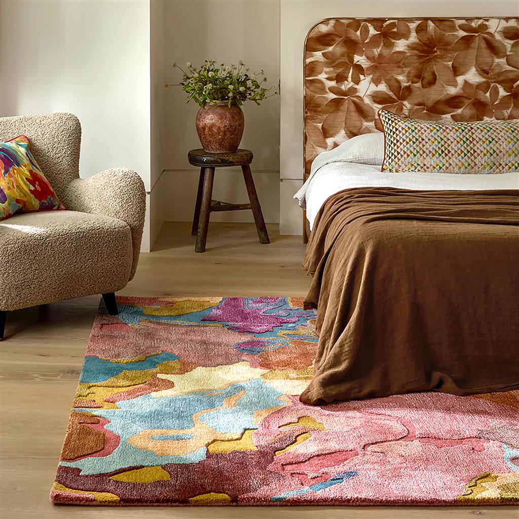 Foresta Rosewood/Huckleberry Rug