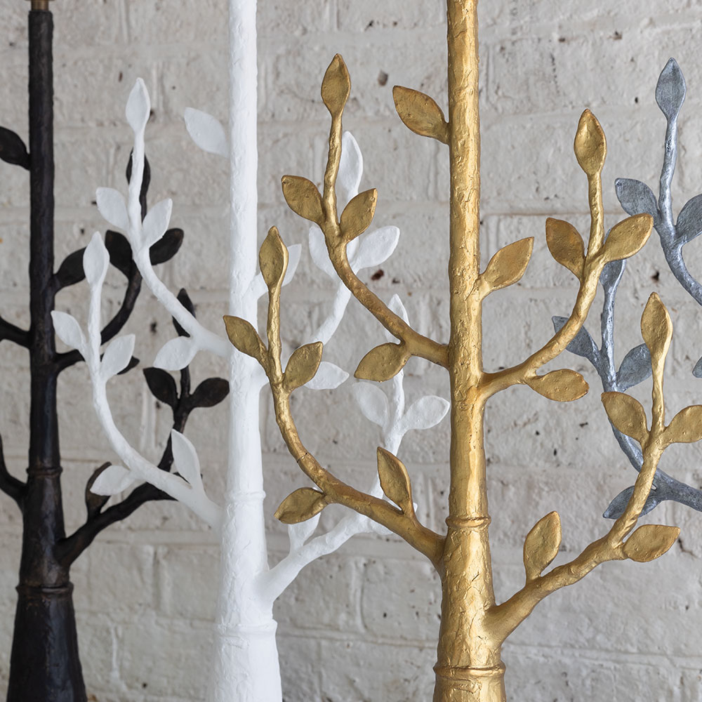 Millana Table Lamp in Chalk Finish