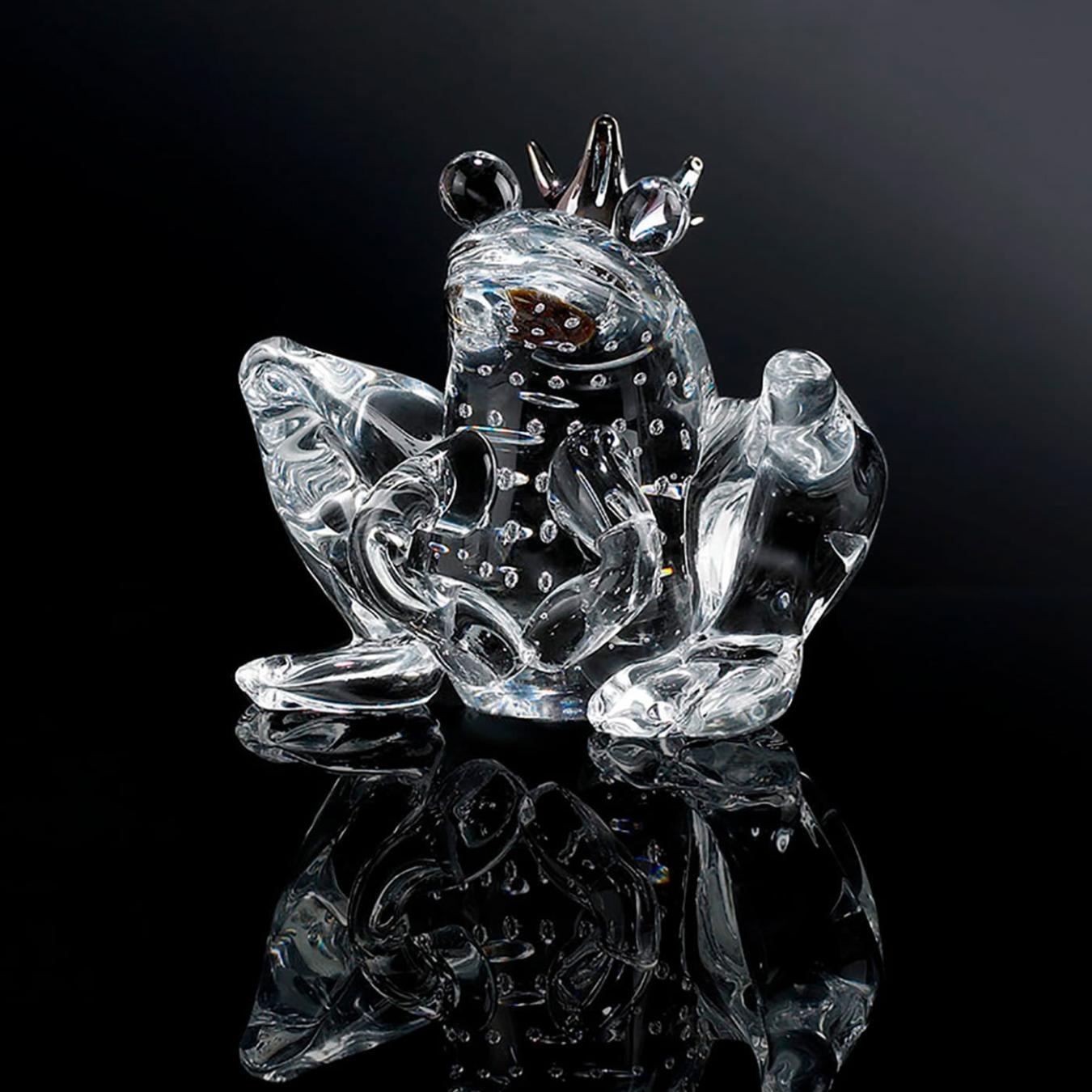 Glass Prince Figure
