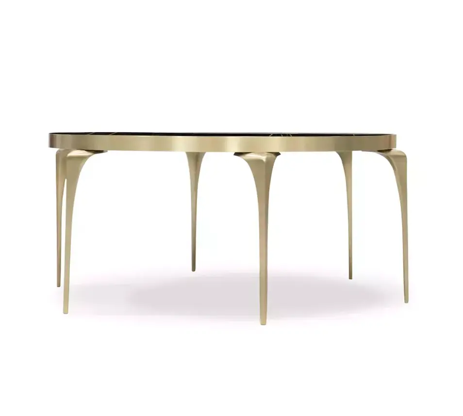 Rhea Sahara Noir Marble Coffee Table