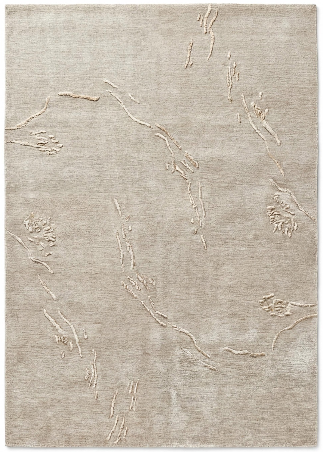 Silver Ombre Elegance Rug