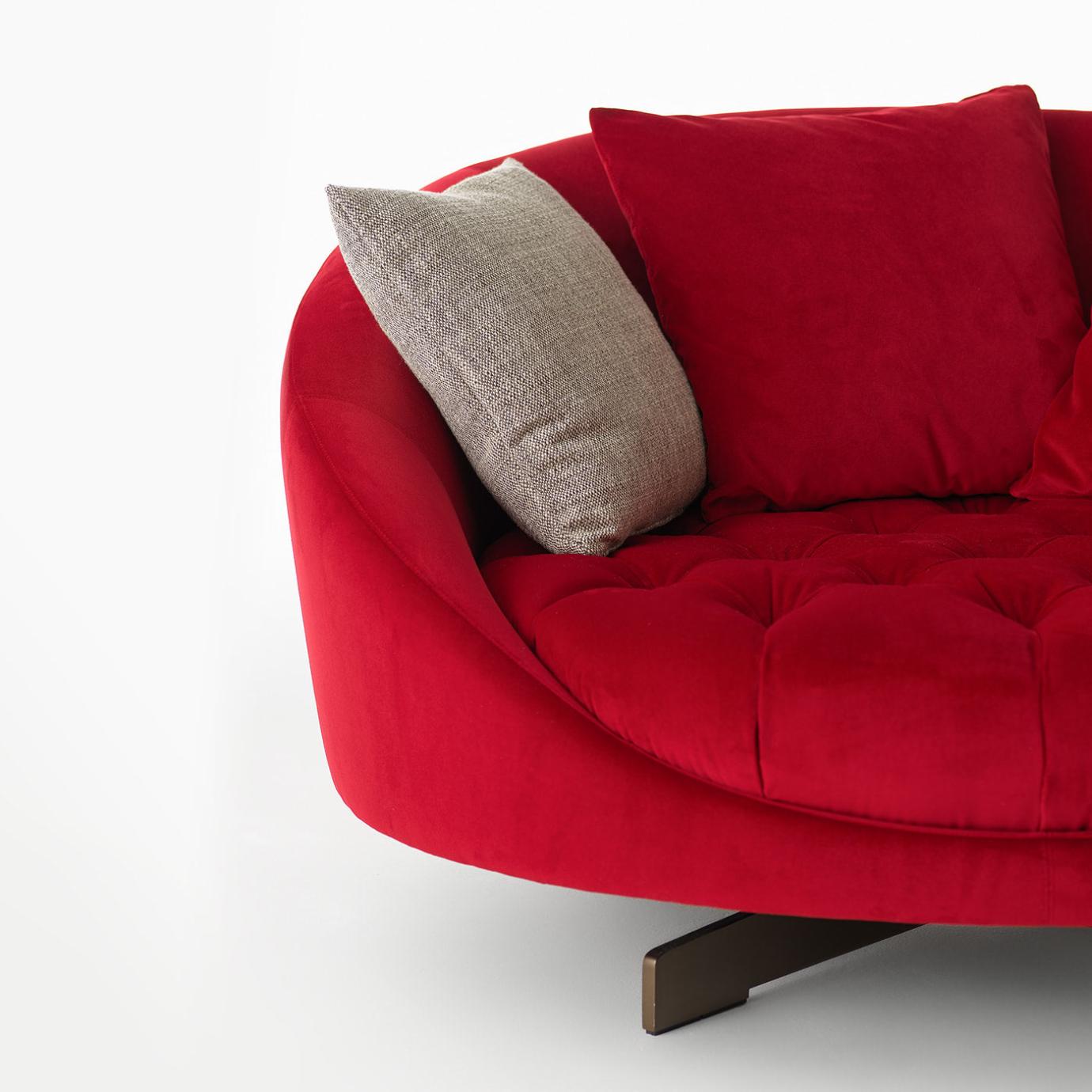 Hill Red Sofa