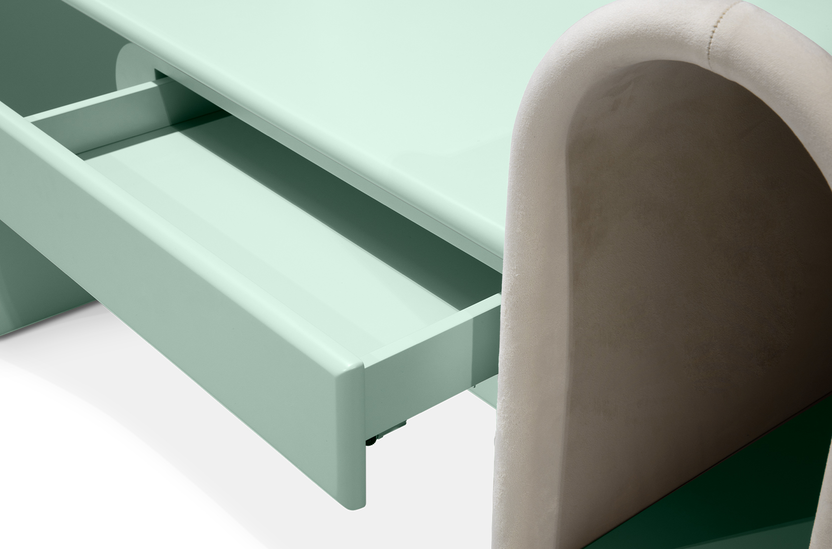Candy Pop Green Vanity Table