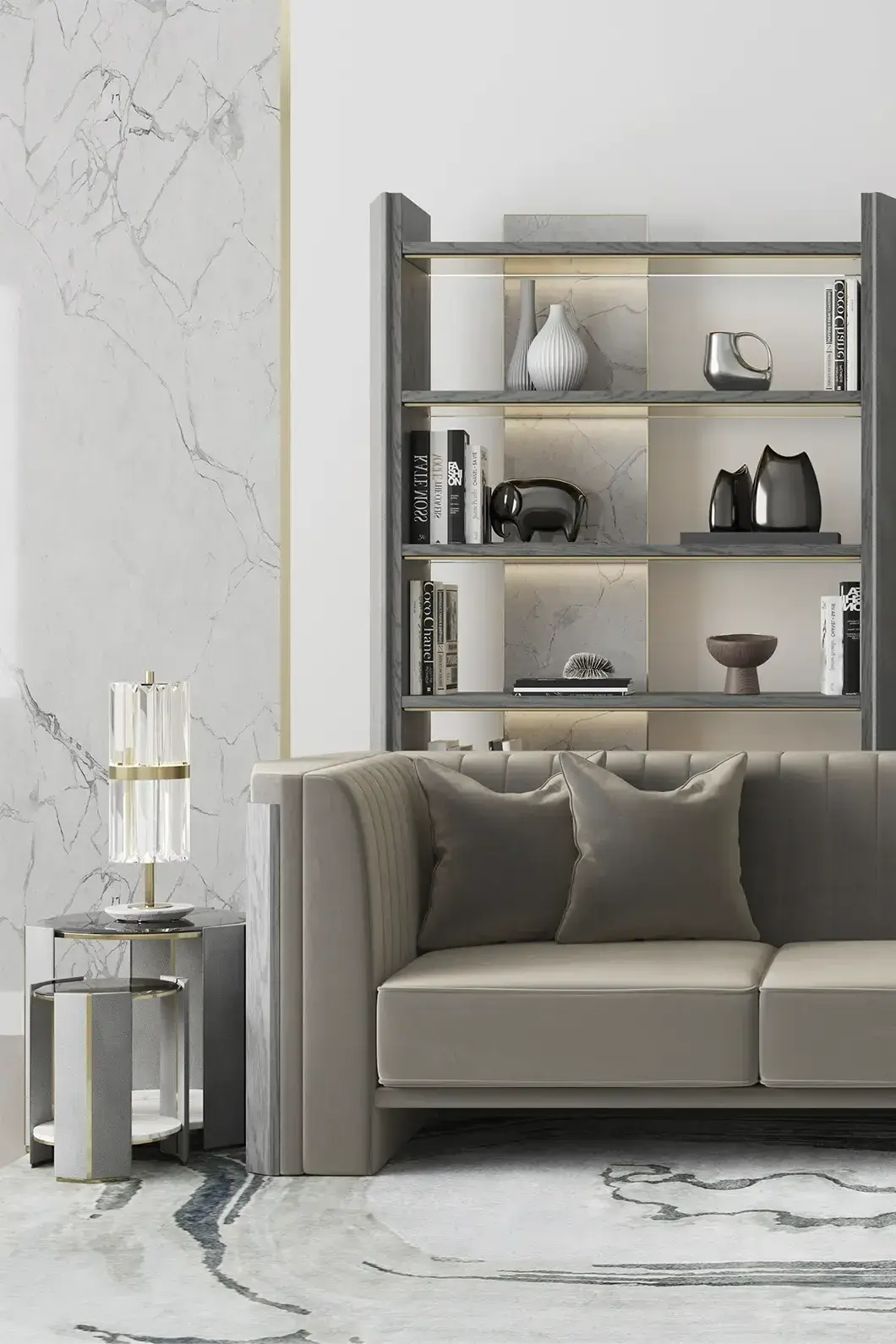 Summit Compact Side Table - 2
