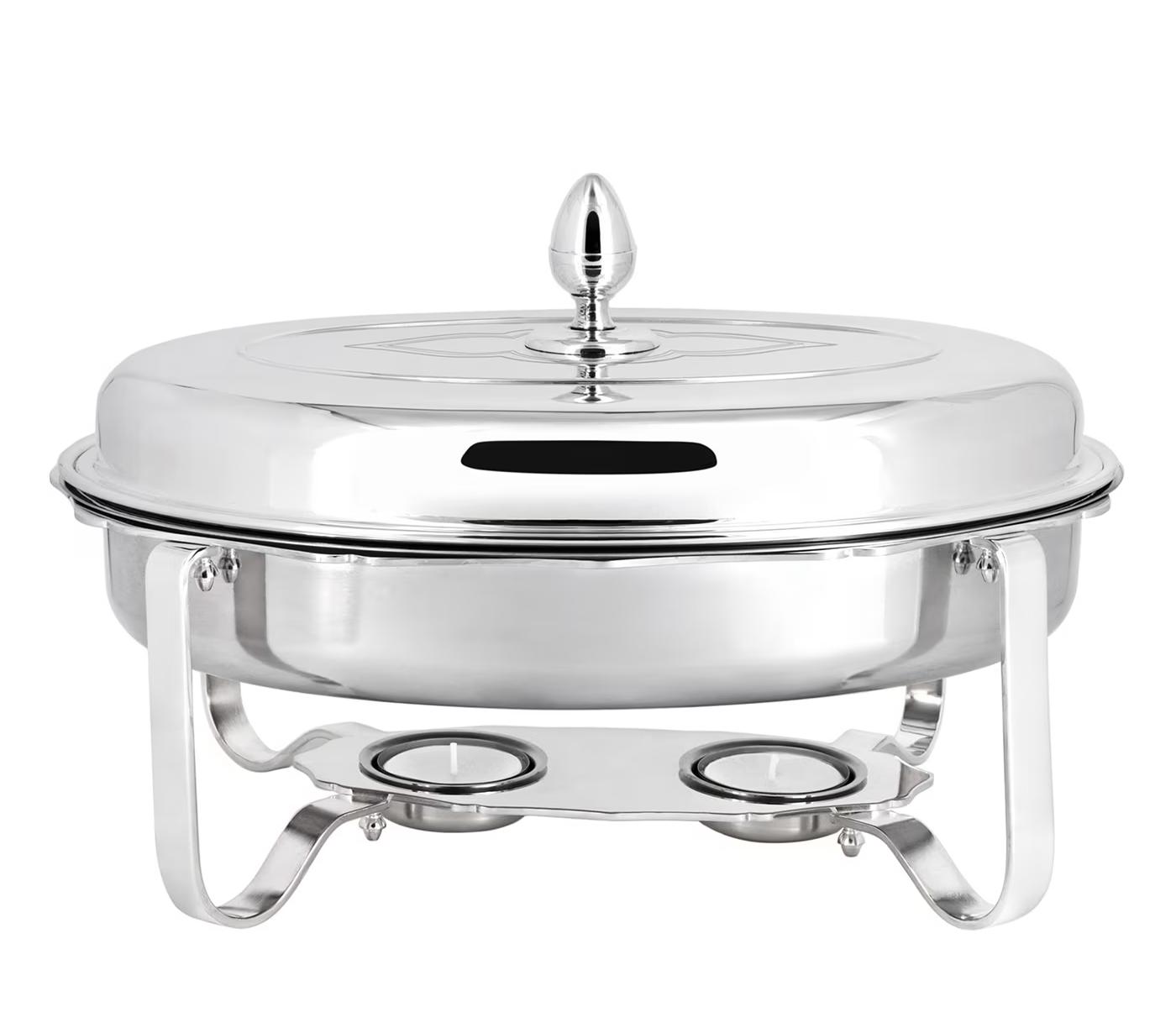 Oval Silver Chafing Dish