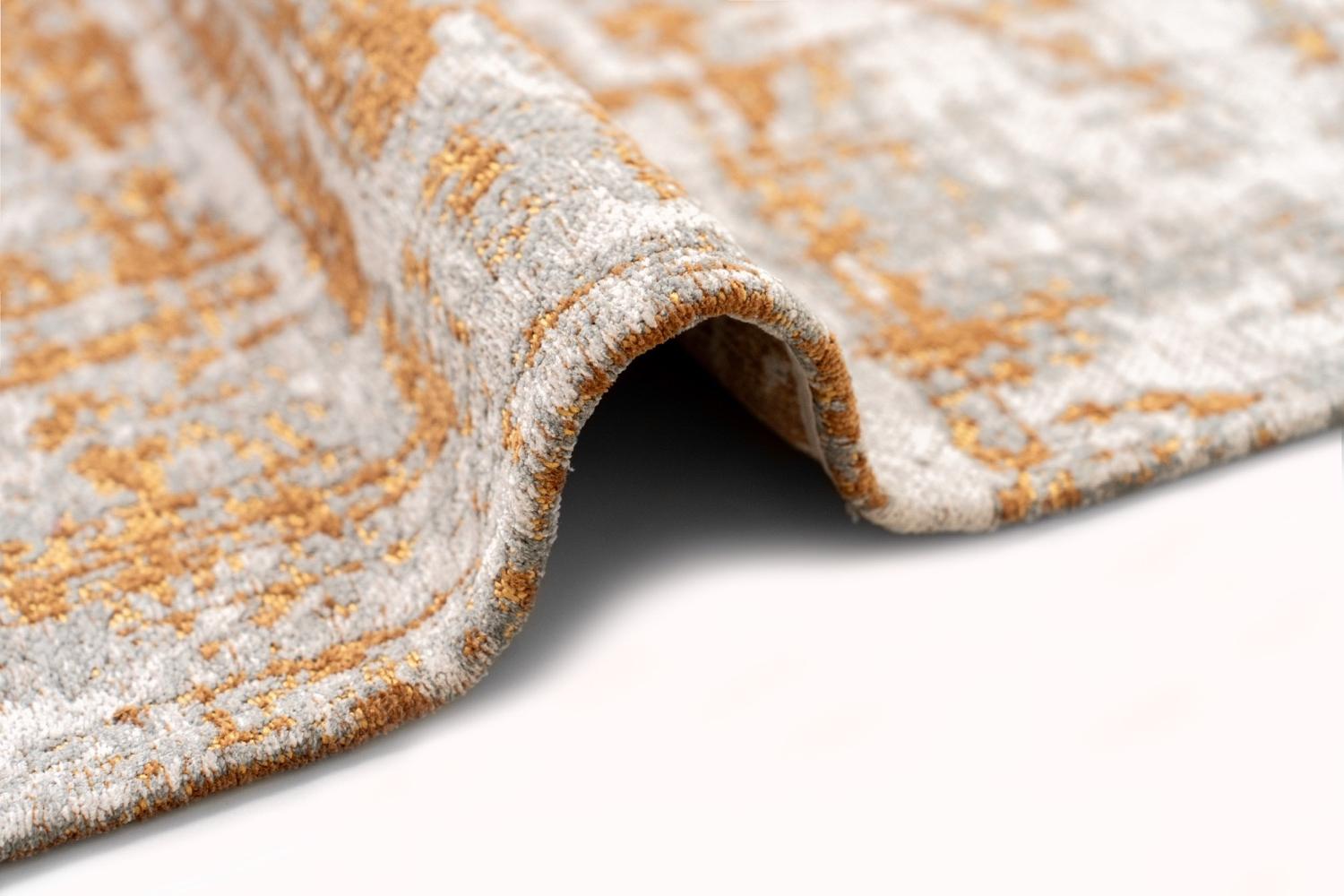 Columbus Gold Rug 8419 Round Rug