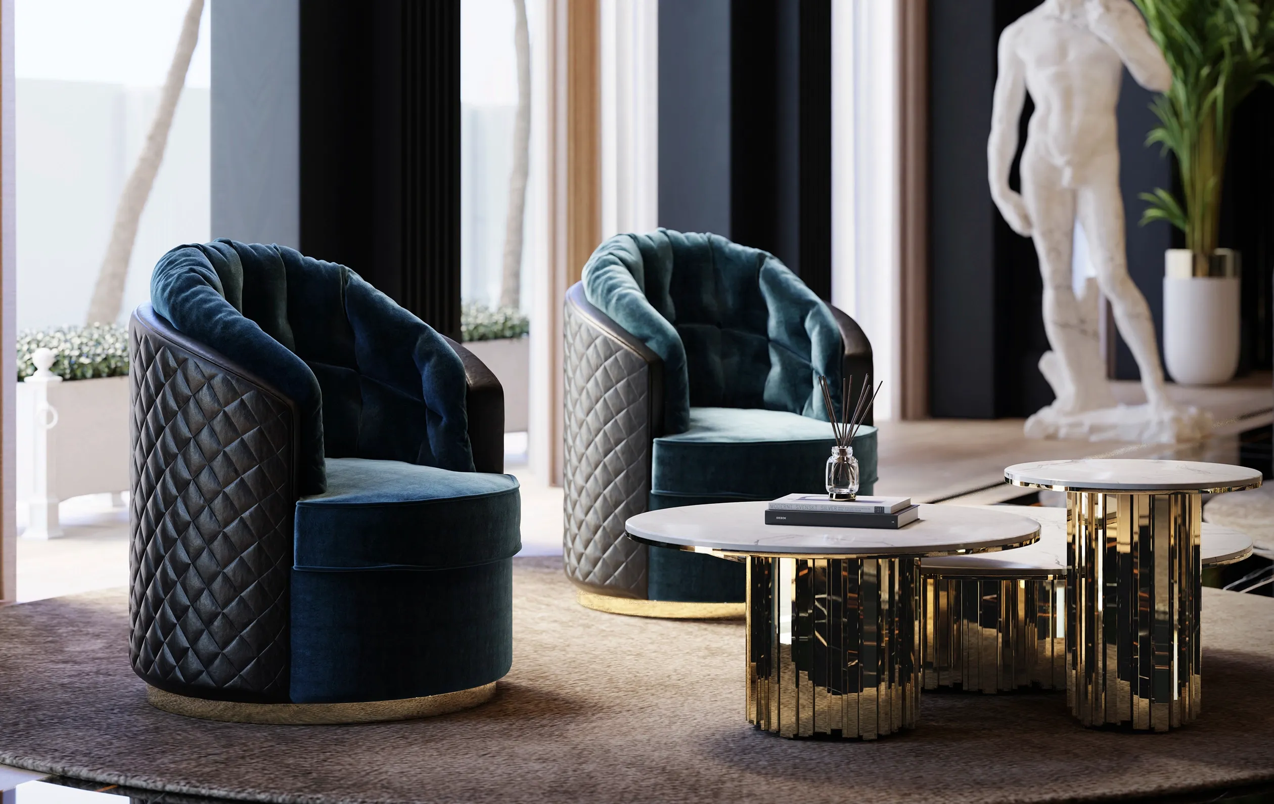Deluxe Rotating Armchair - 3