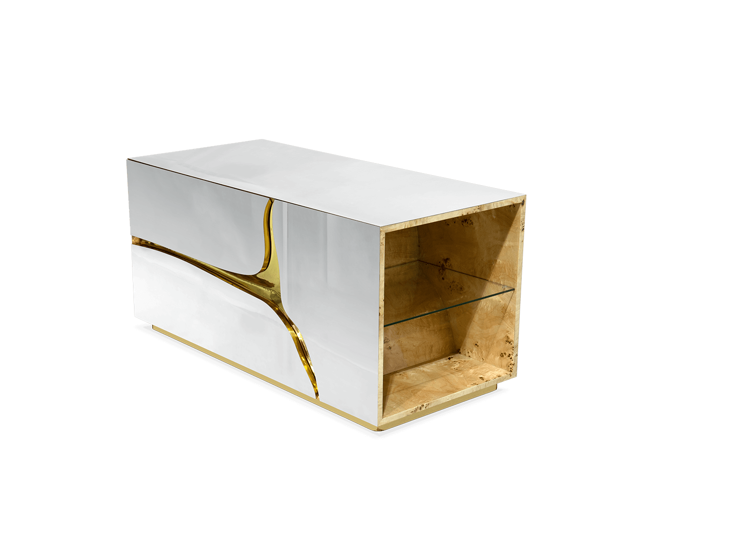 Fissure Bedside Table