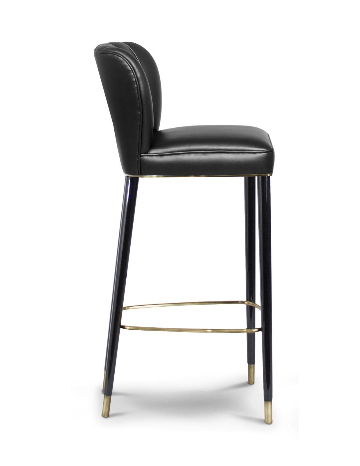 Premium Black Bar Chair