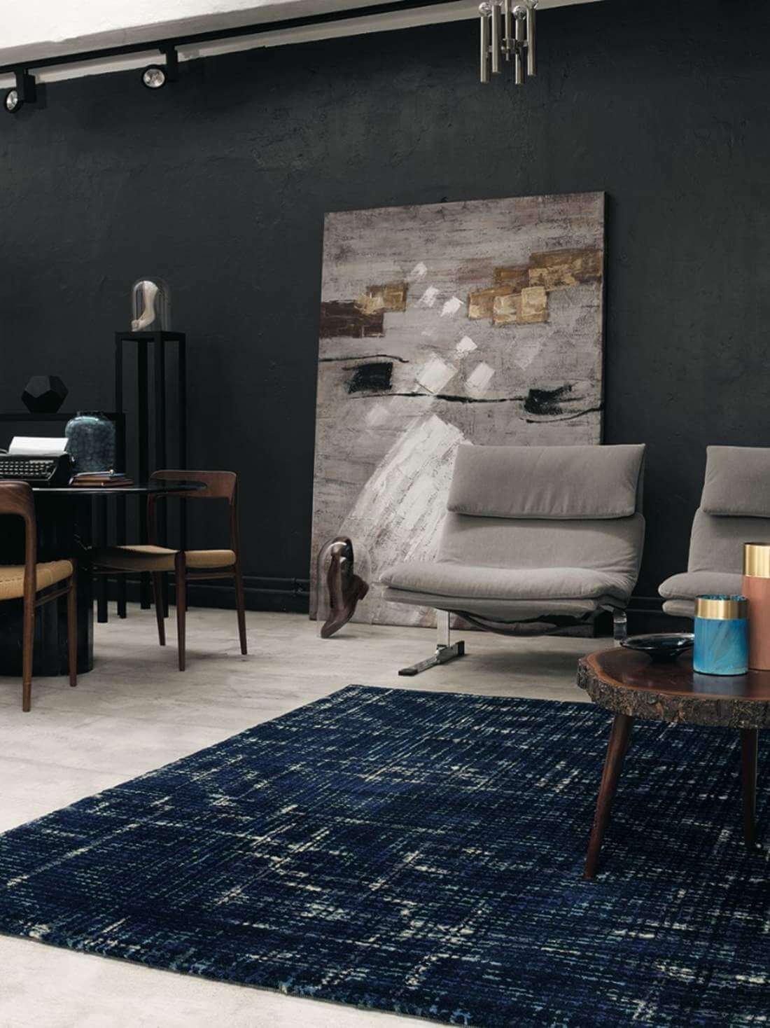 Bloome Navy 58508 Rug