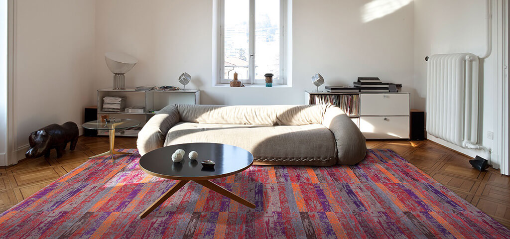 Red Orange Rug
