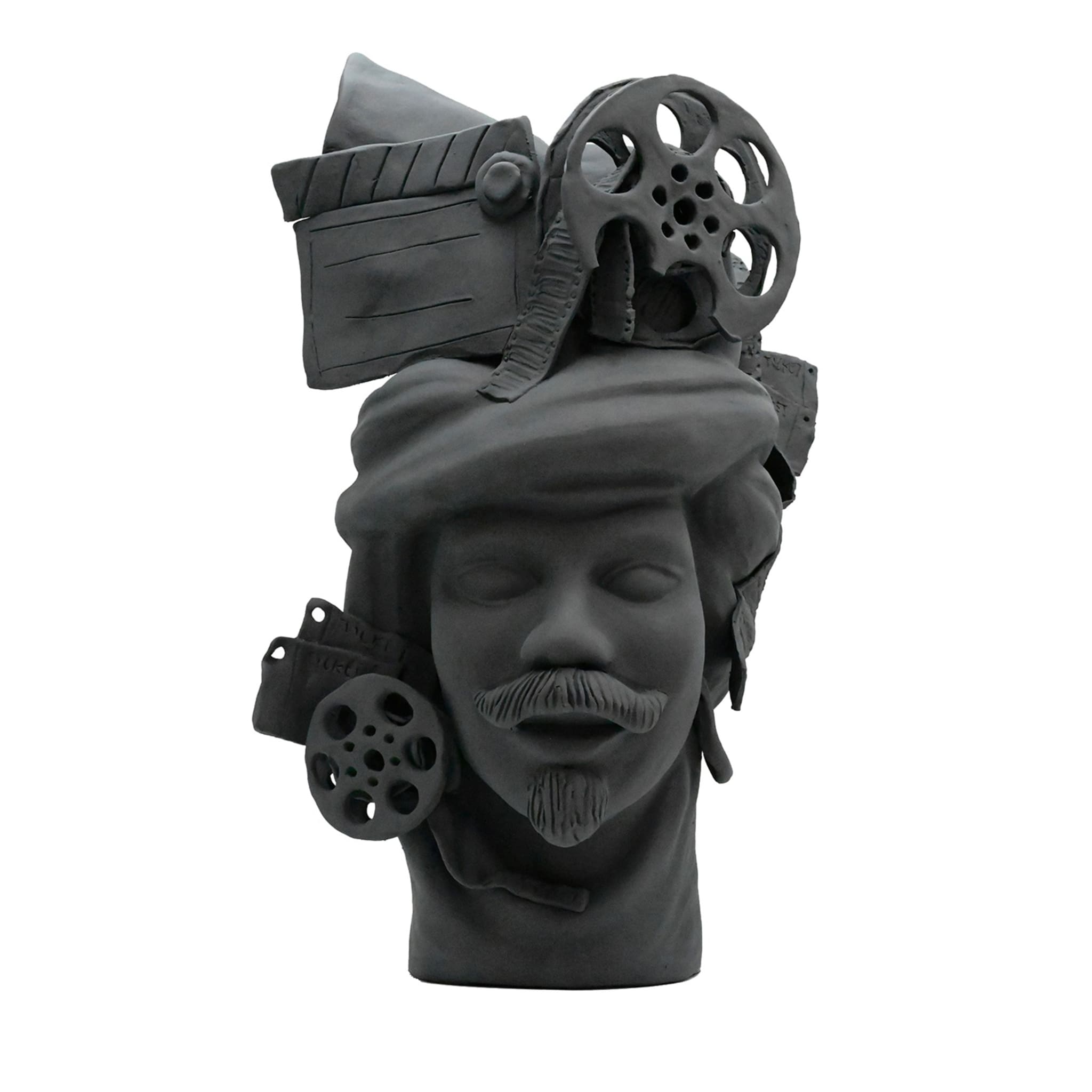 Grey Matte Moor's Sculpture