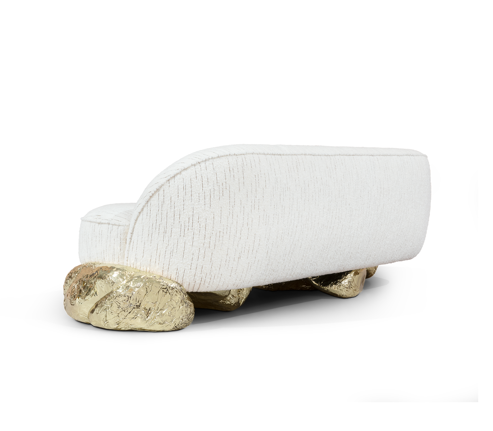 Angora White Luxe Sofa
