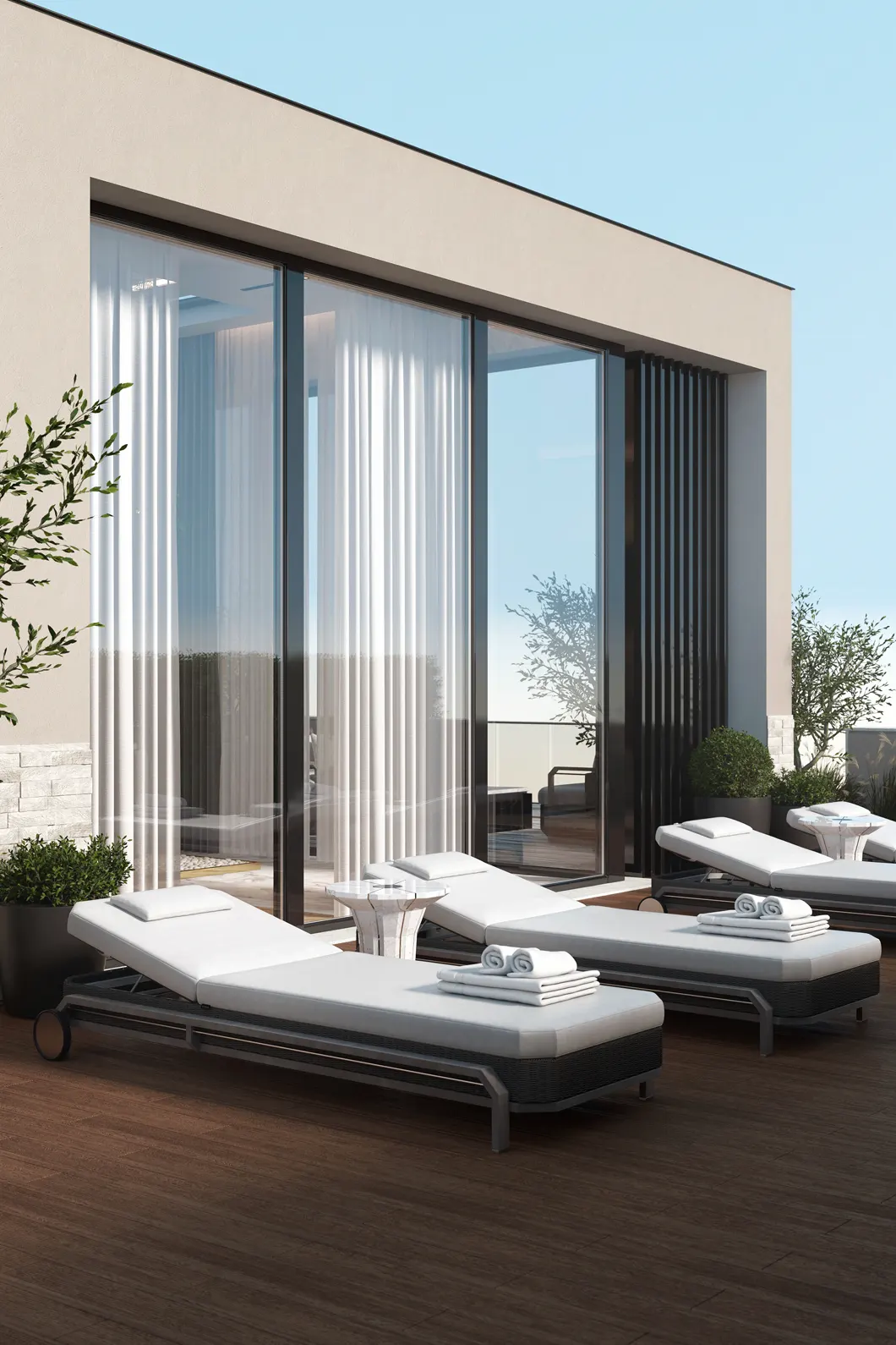 Legacy Grey Sunlounger - 1