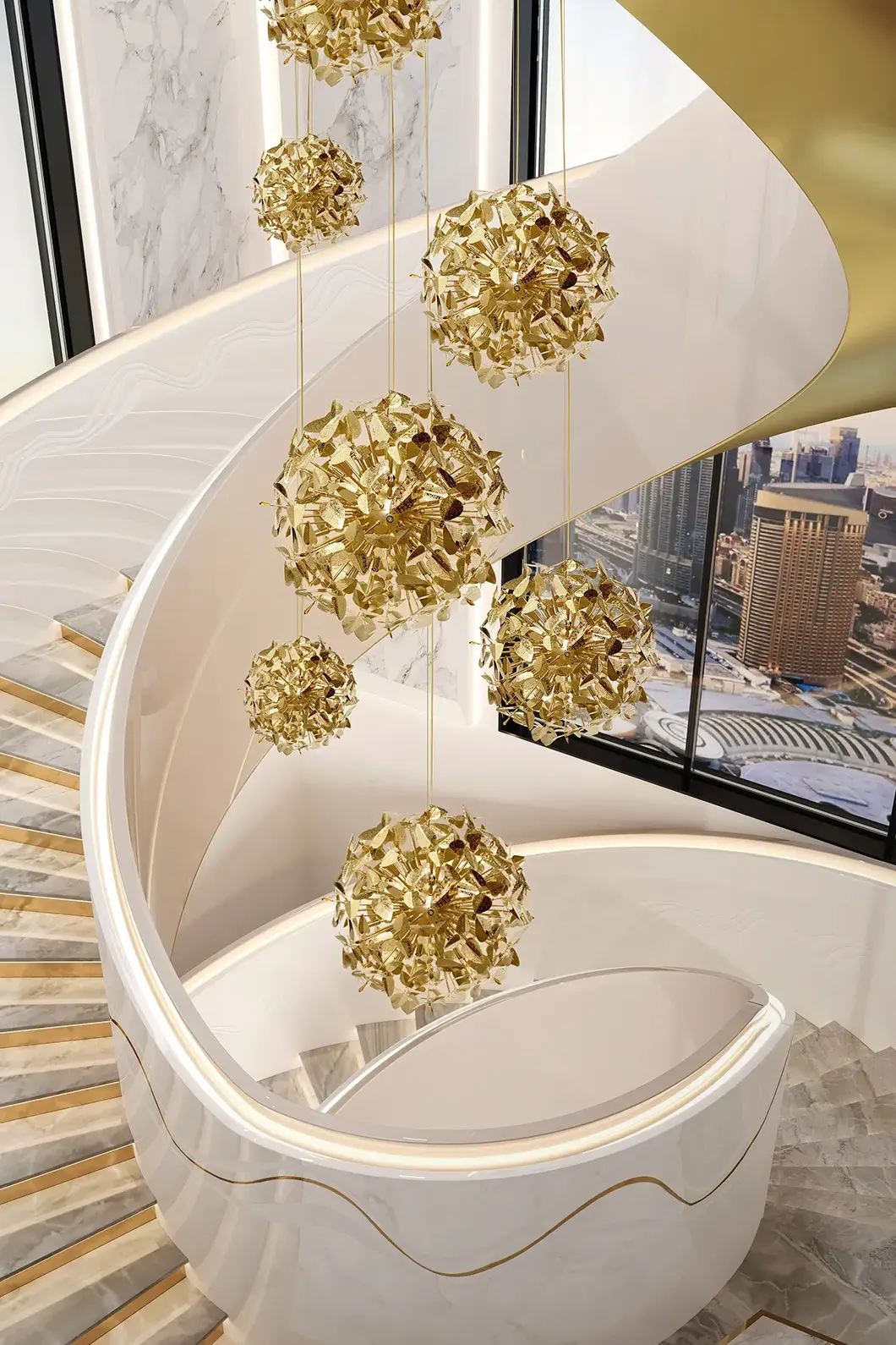 Royal Elegance Globe Suspension - 1