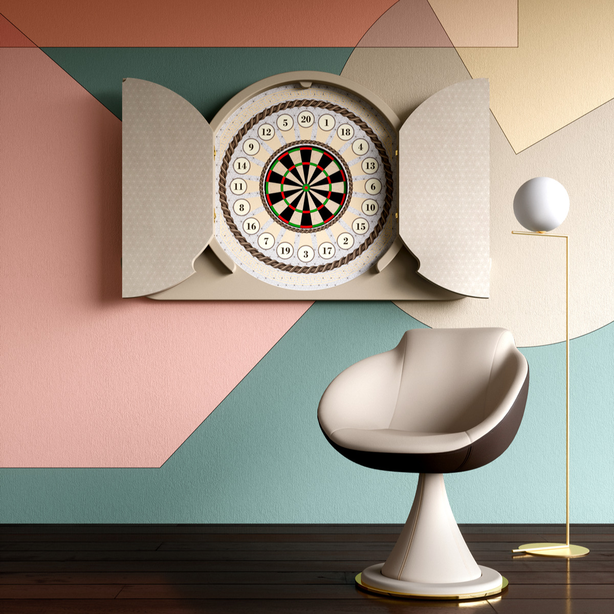 Argo20 Artisan Dartboard Cabinet