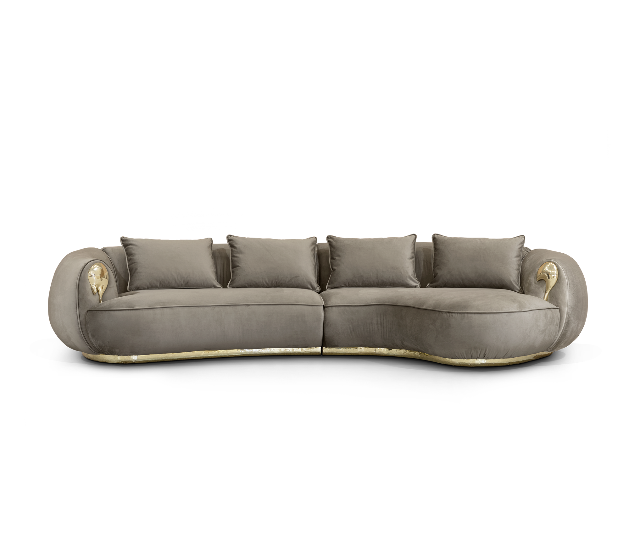 Solara Curved Luxe Sofa