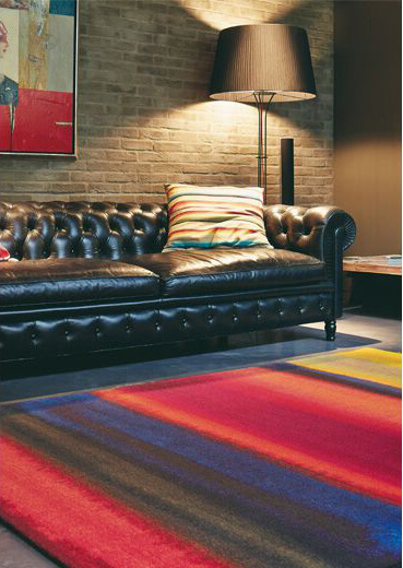 Kaleidoscope Stripe Rug