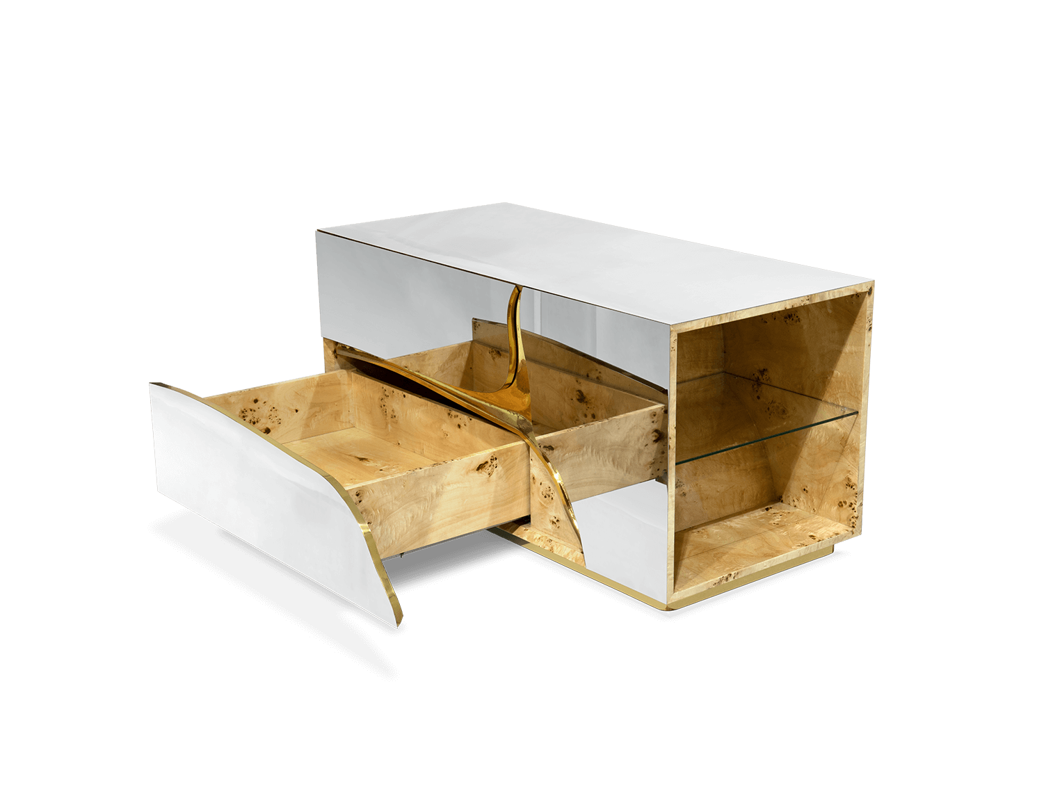 Fissure Bedside Table