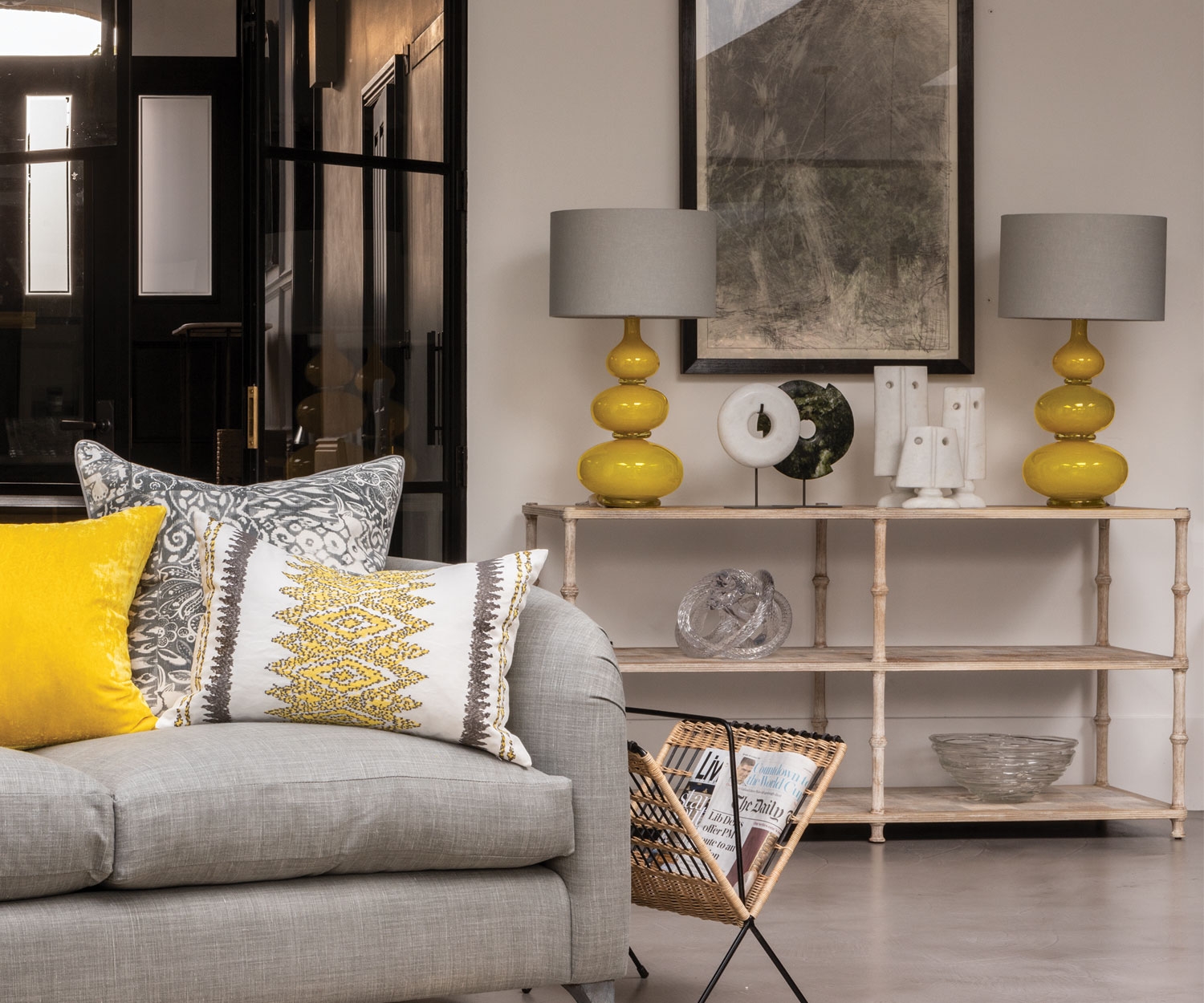 Aragoa Table Lamp Citron
