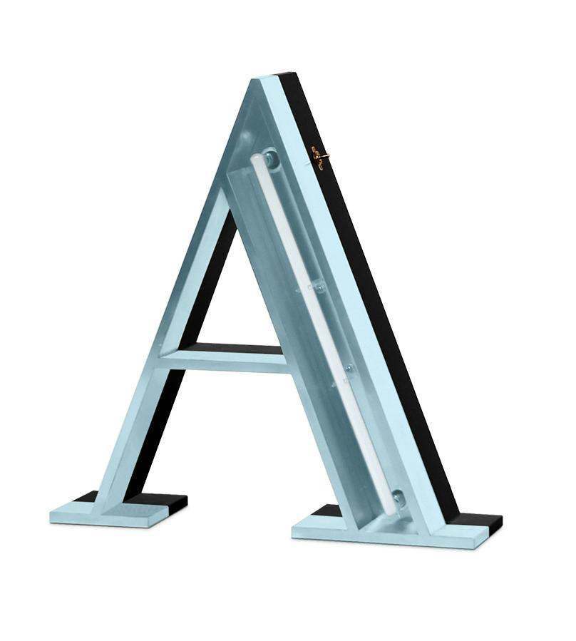 Illuminated Alphabet A