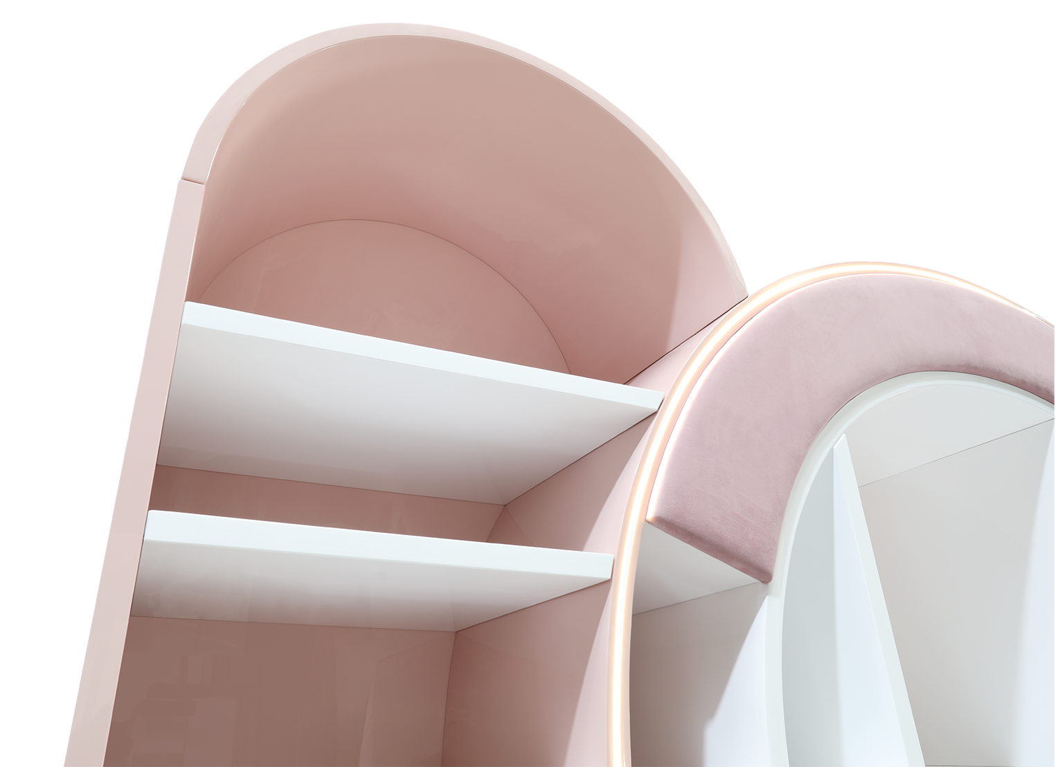 Sugar Rush Pink Children's Bookcase