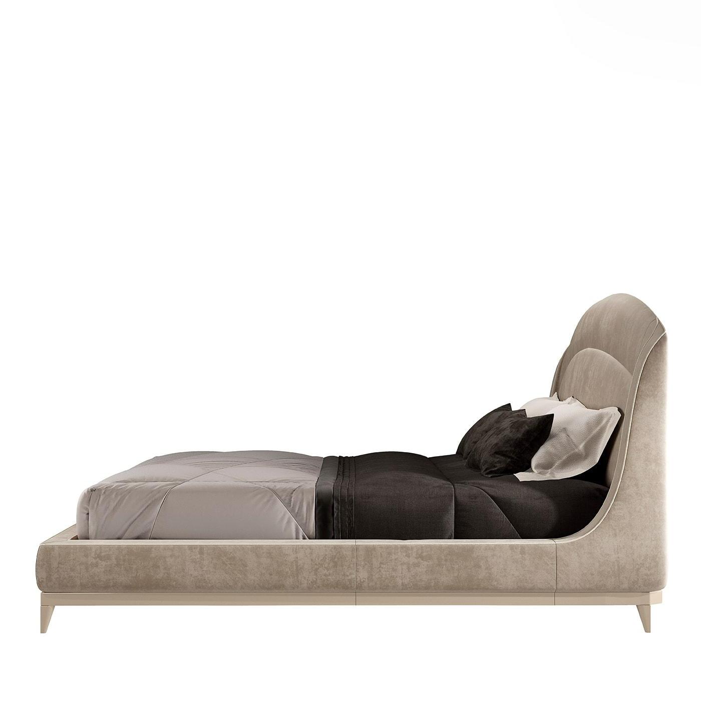 Modern Beige Designer Bed