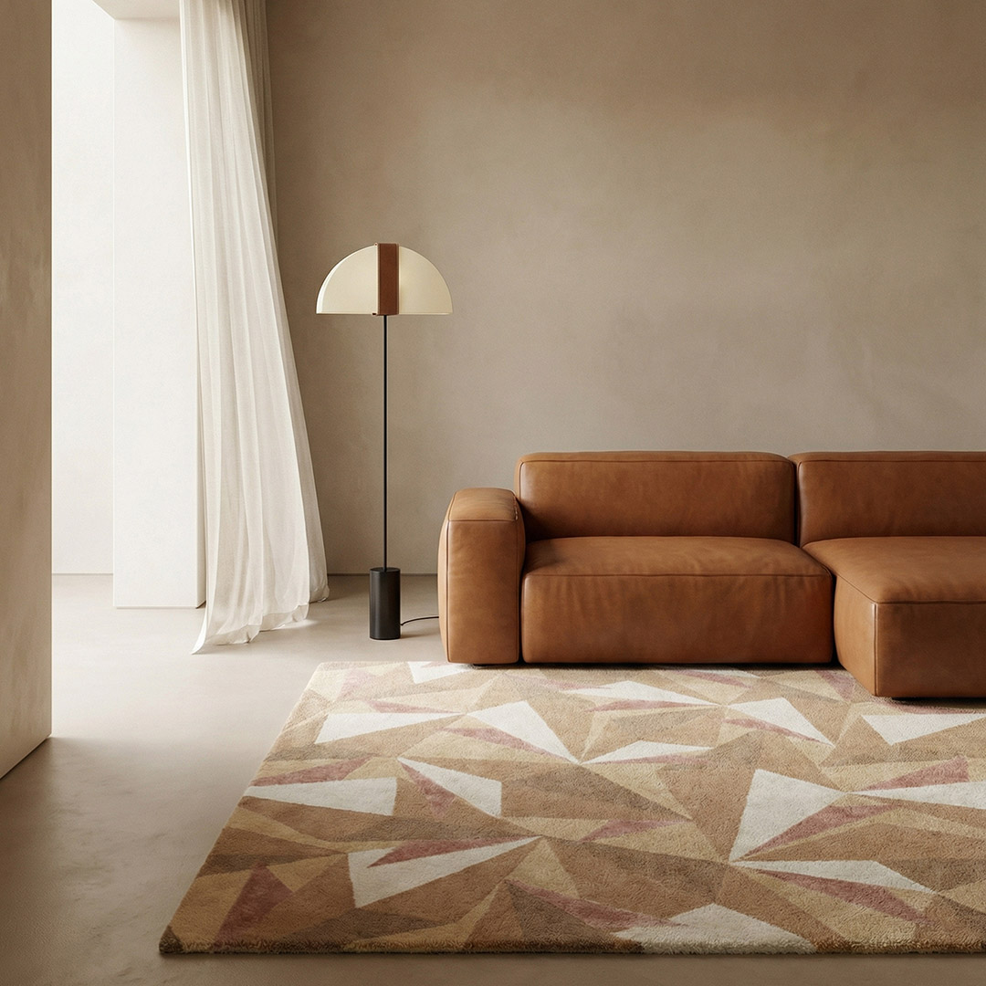 Diamond Camel Rug