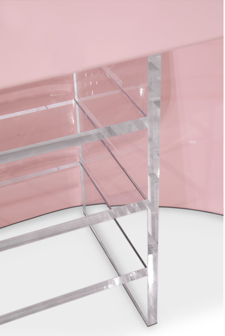 Nimbus Pink Children's Desk