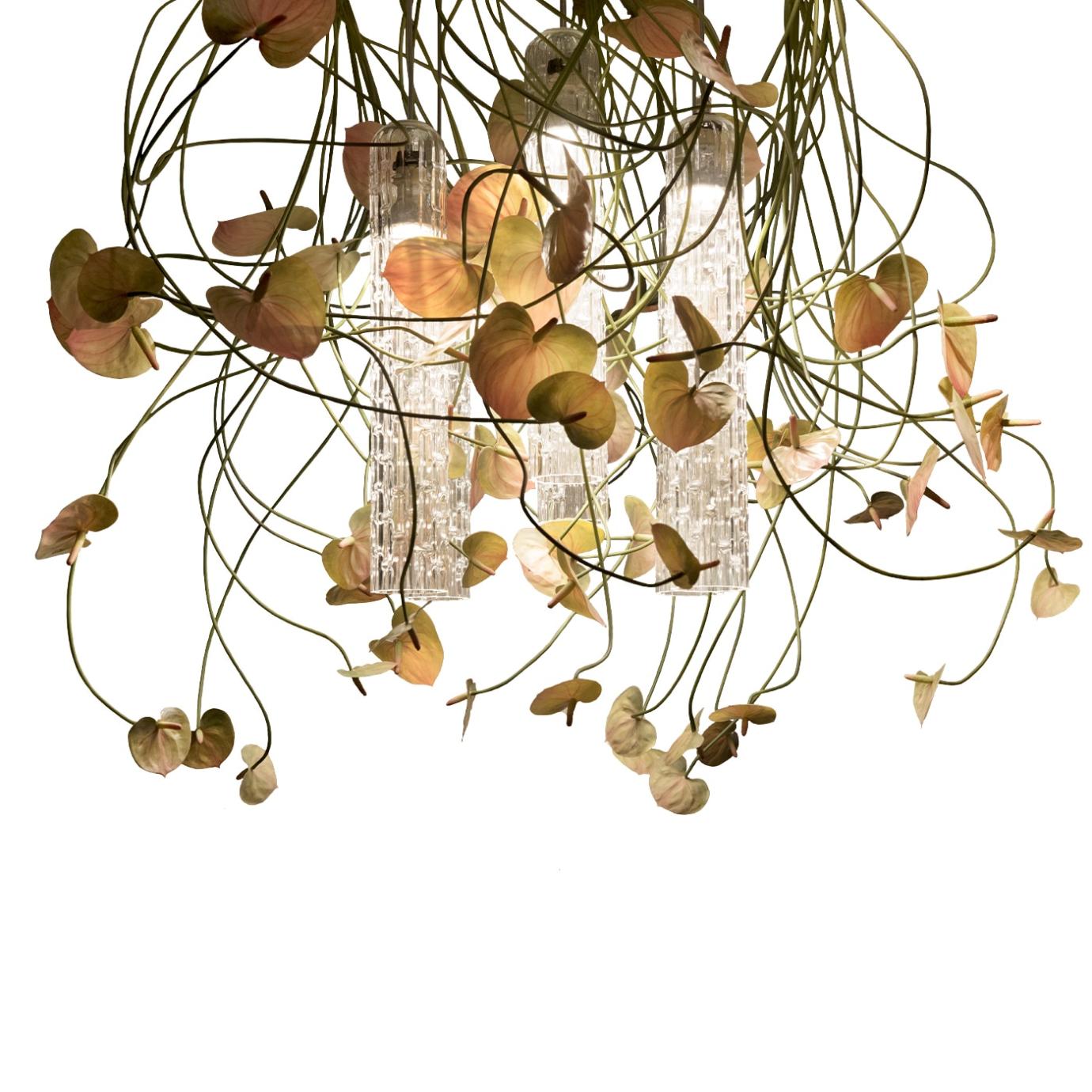 Anthurium Decorative Chandelier